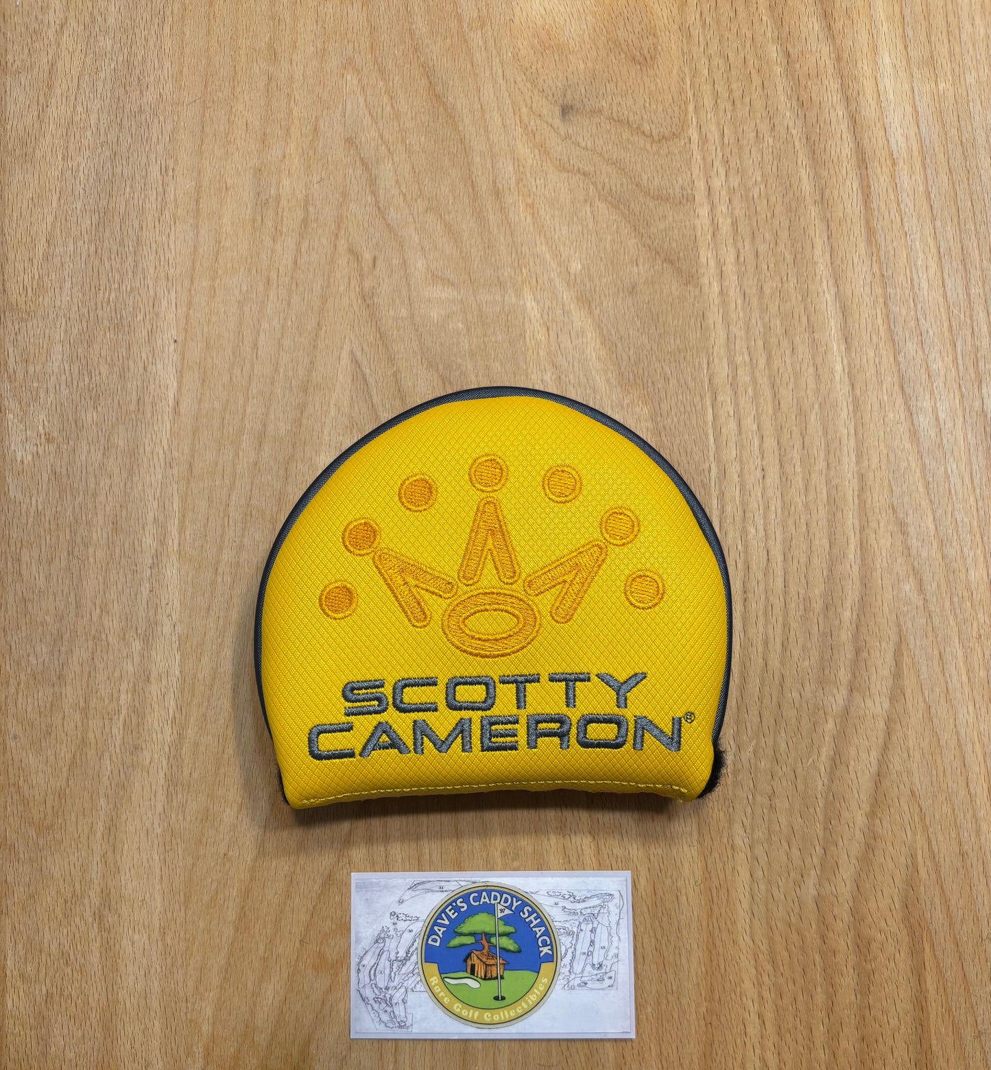 2021 Scotty Cameron Phantom X 6 Headcover Yellow Headcover