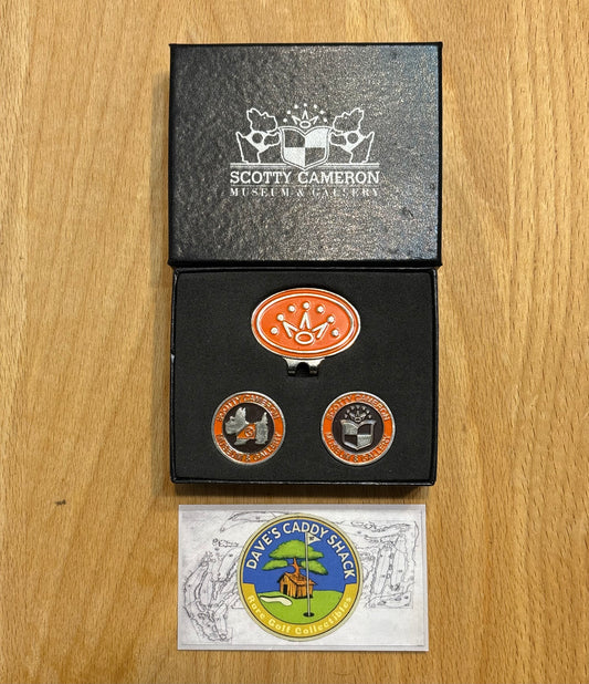 2007 Scotty Cameron Museum & Gallery Dog Ball Marker/Hat Clip