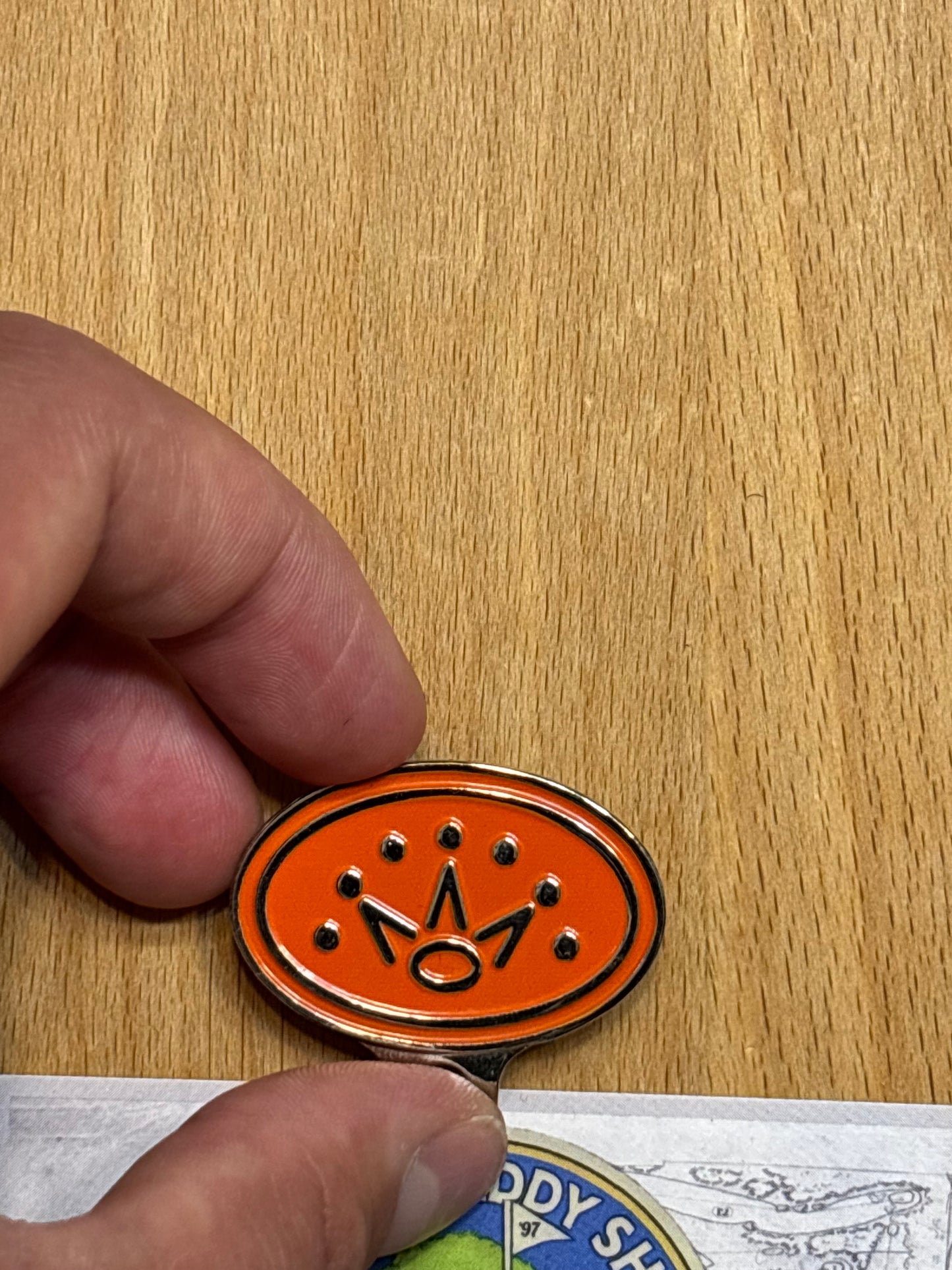 2007 Scotty Cameron Museum & Gallery Dog Ball Marker/Hat Clip