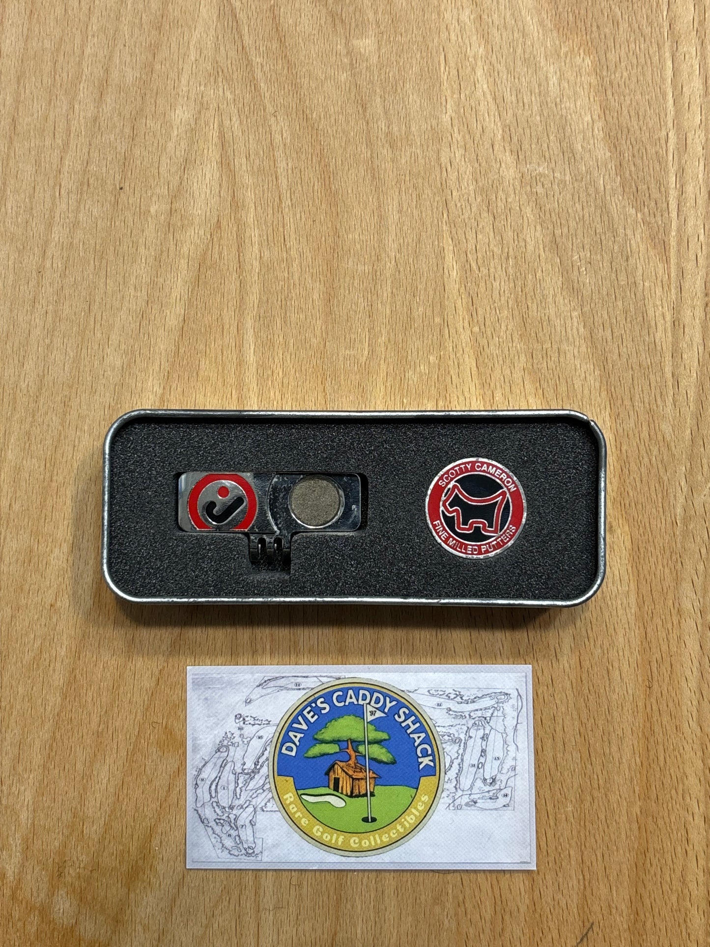 2006 Scotty Cameron Circle J Coin Ball Marker/Hat Clip