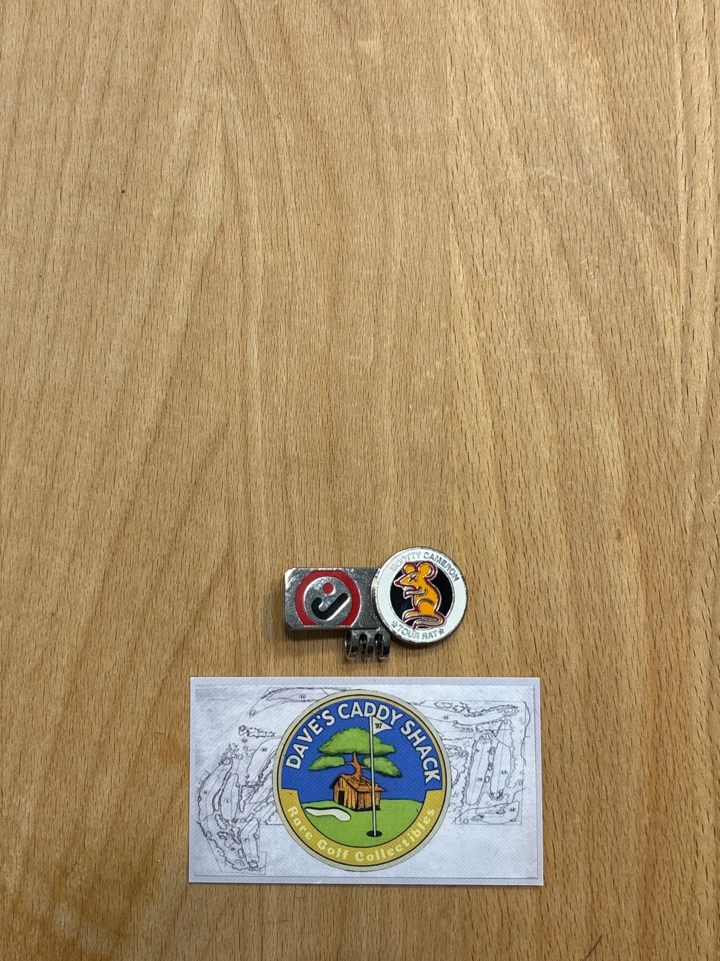 2006 Scotty Cameron Circle J Coin Ball Marker/Hat Clip