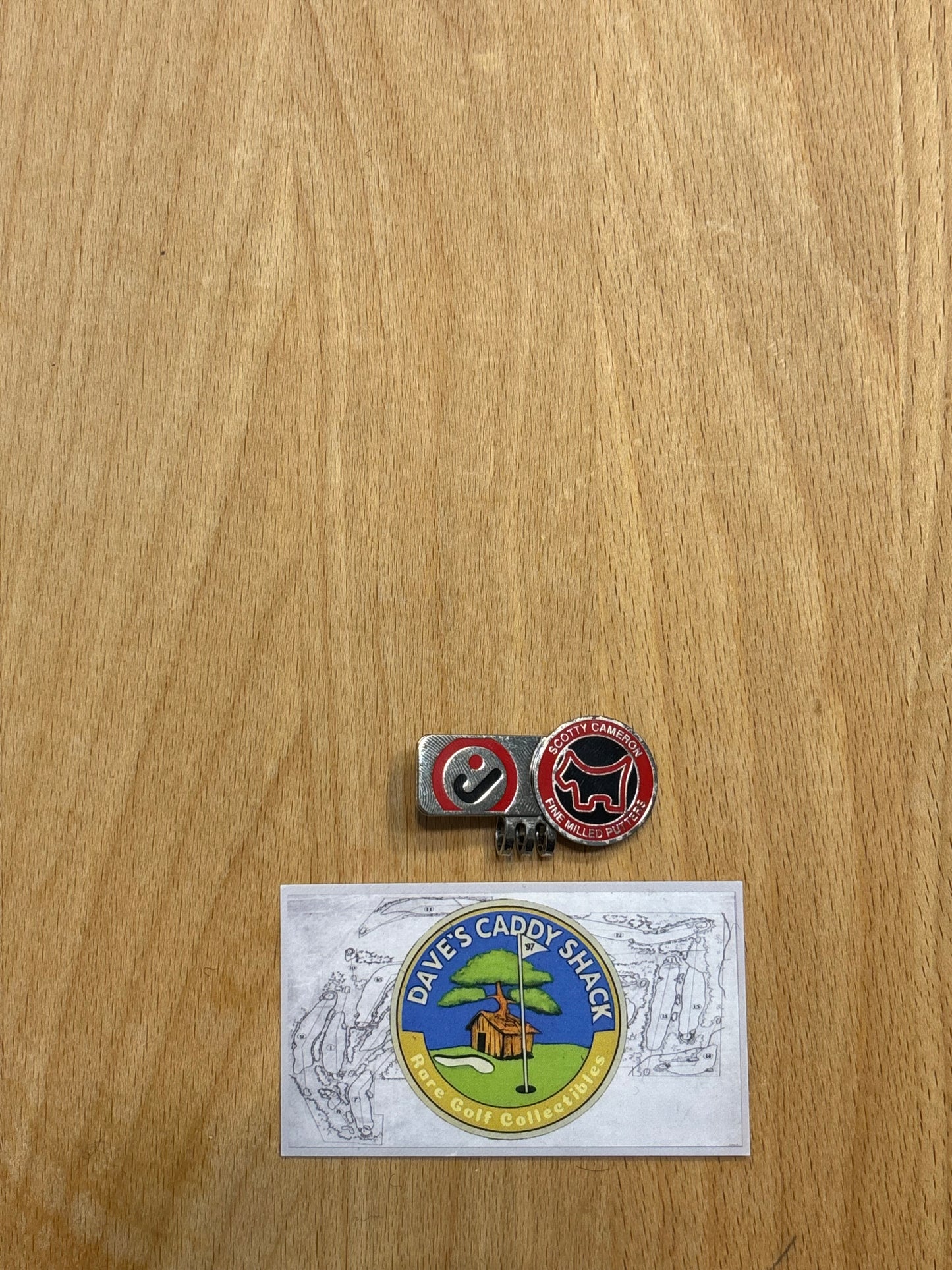 2006 Scotty Cameron Circle J Coin Ball Marker/Hat Clip