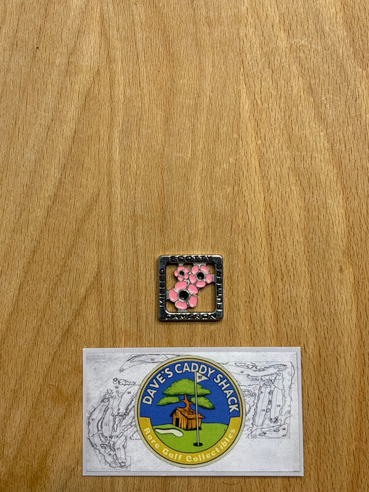 2014 Scotty Cameron Hula Flower/Pink Hibiscus Ball Marker