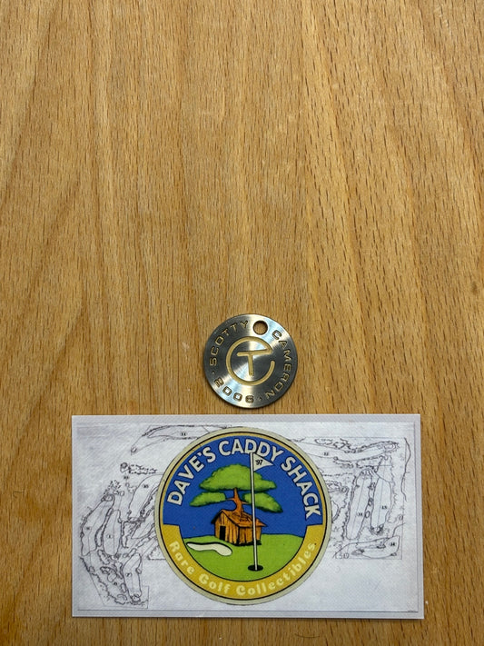 2006 Scotty Cameron Circle T Coin Ball Marker