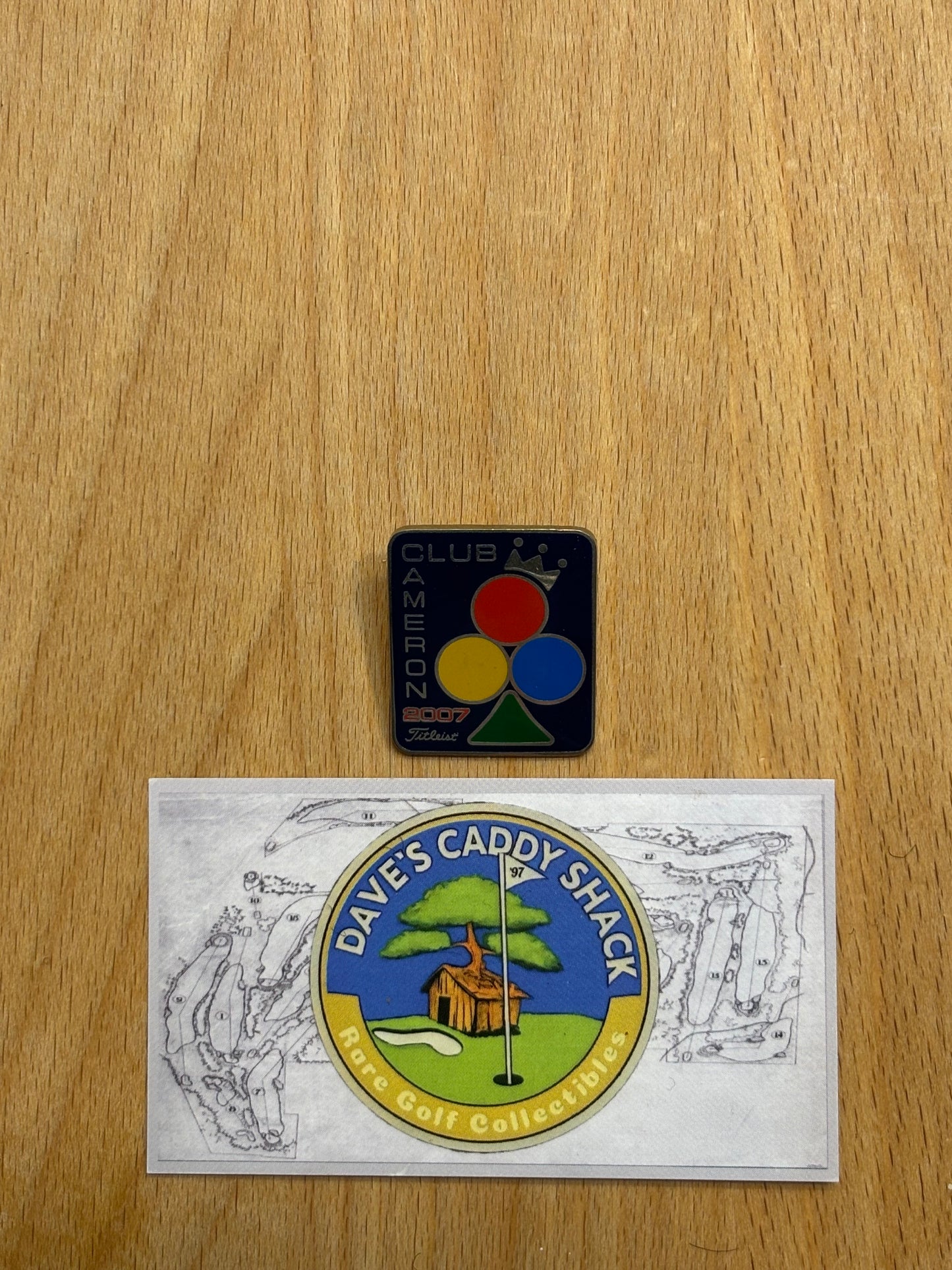2007 Scotty Cameron Club Cameron Pin