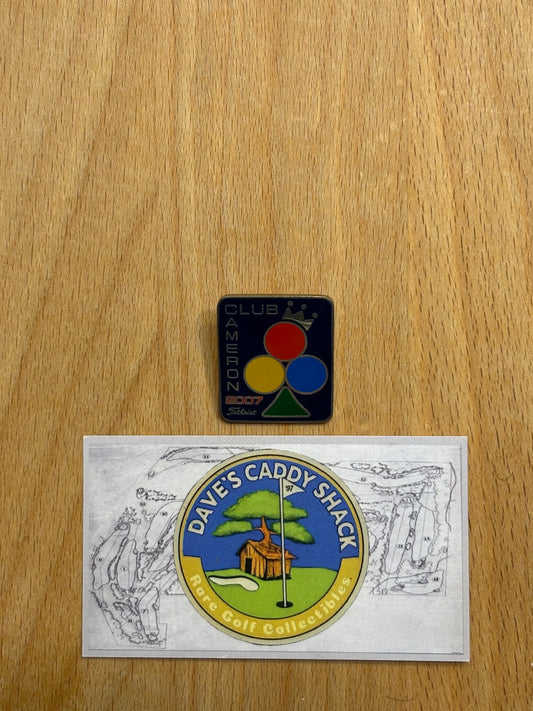 2007 Scotty Cameron Club Cameron Pin