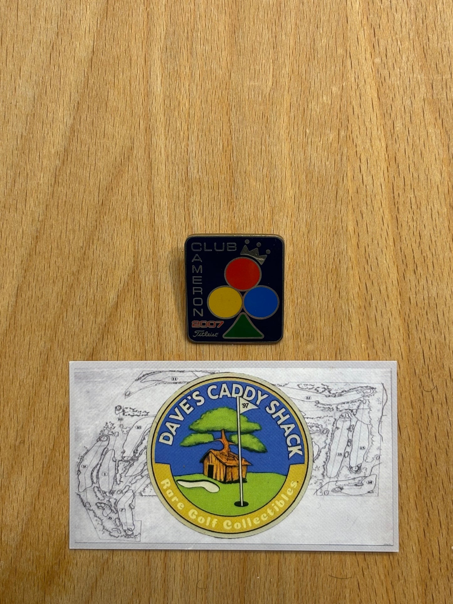 2007 Scotty Cameron Club Cameron Pin