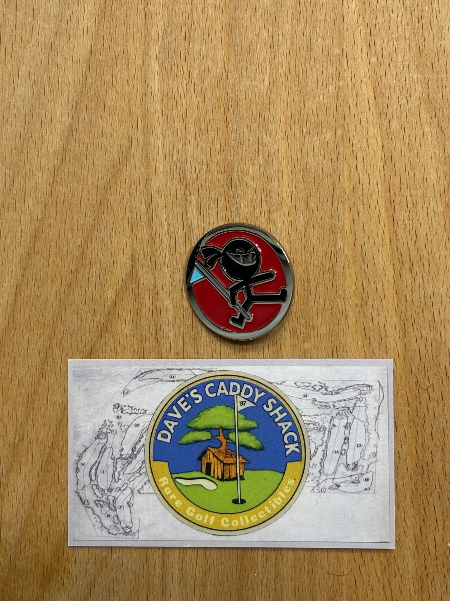 2022 Scotty Cameron Japan Museum Wasabi Warrior Pin