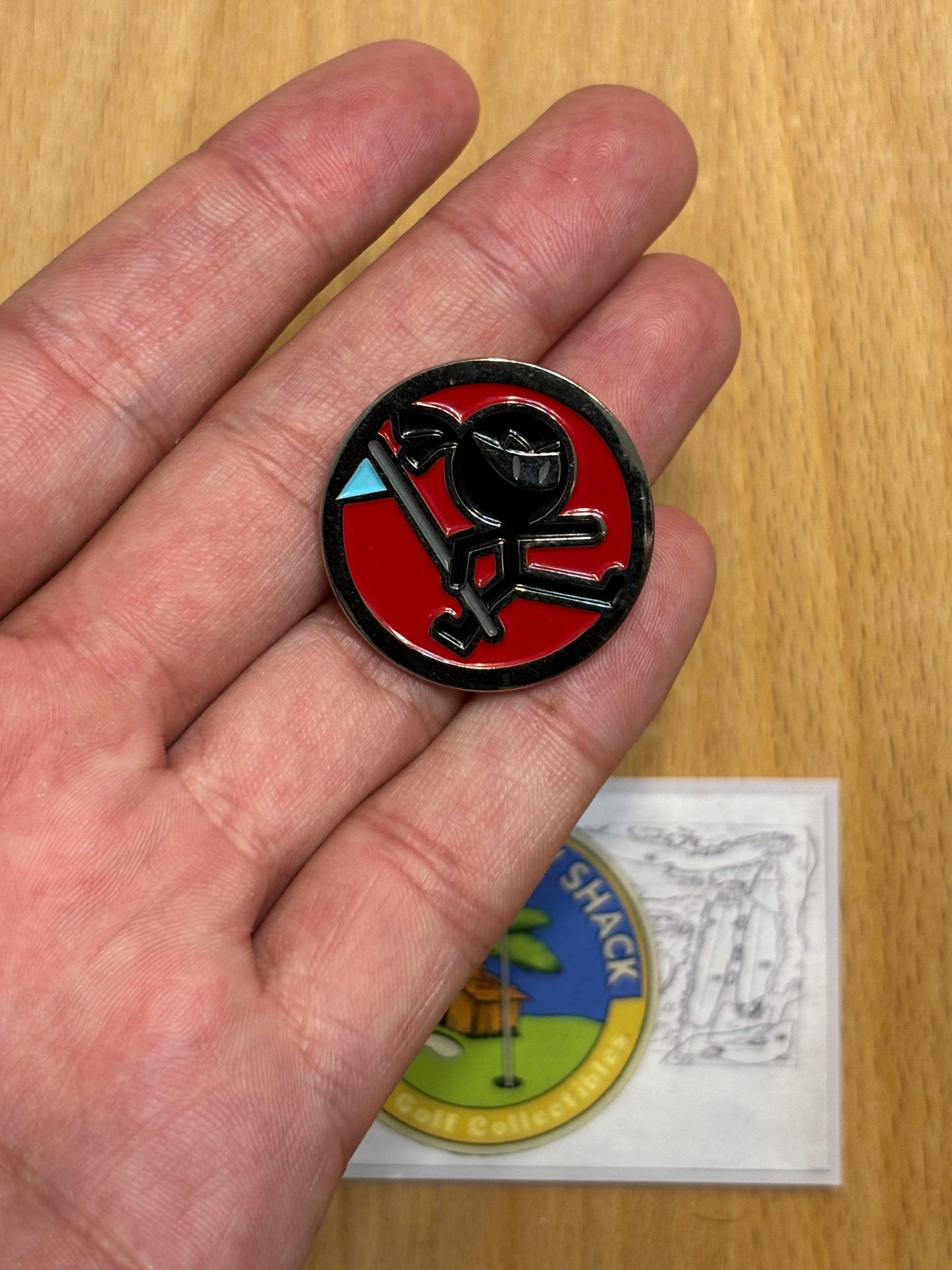 2022 Scotty Cameron Japan Museum Wasabi Warrior Pin