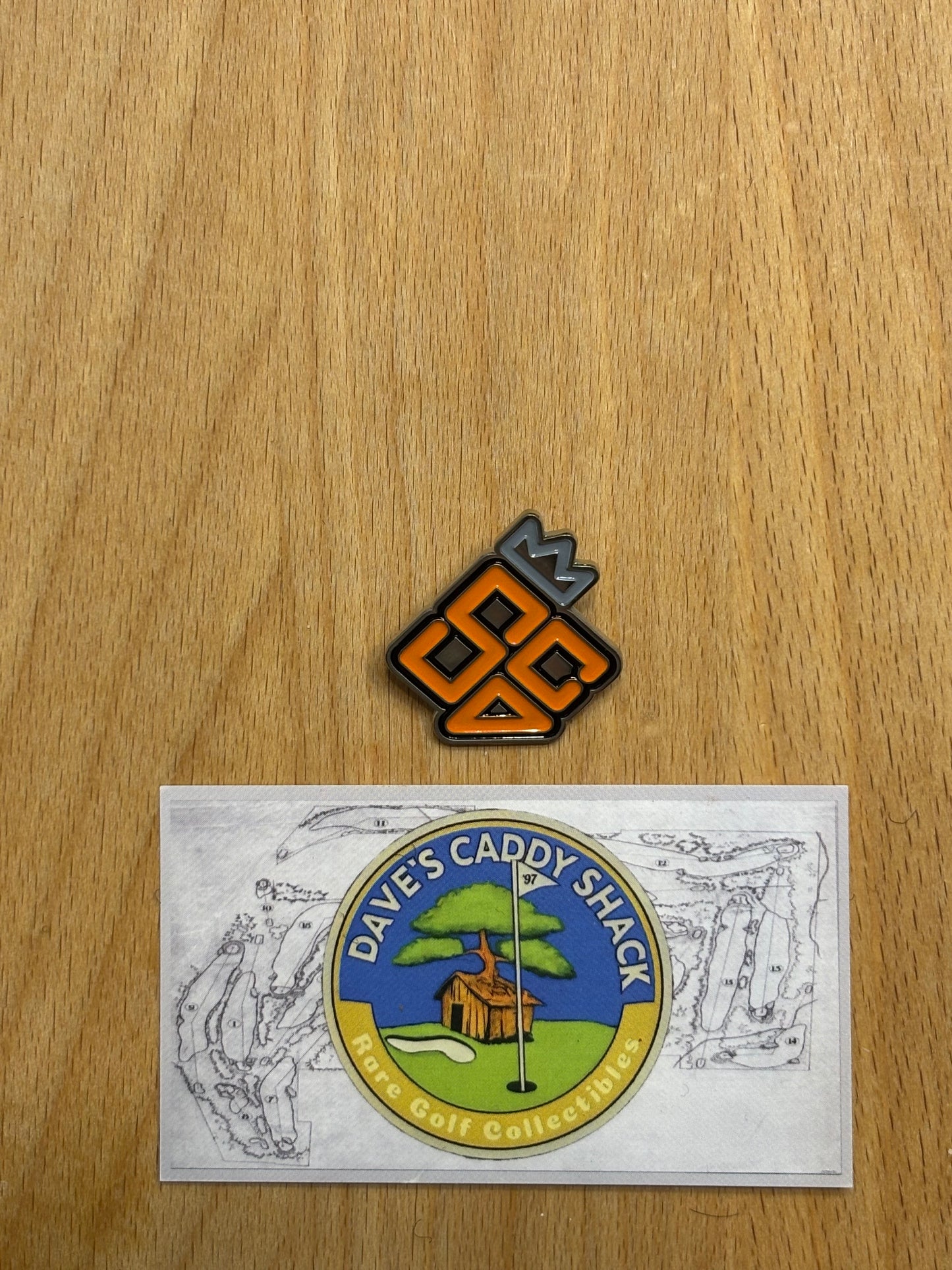 2011 Scotty Cameron Club Cameron SC Crown Pin