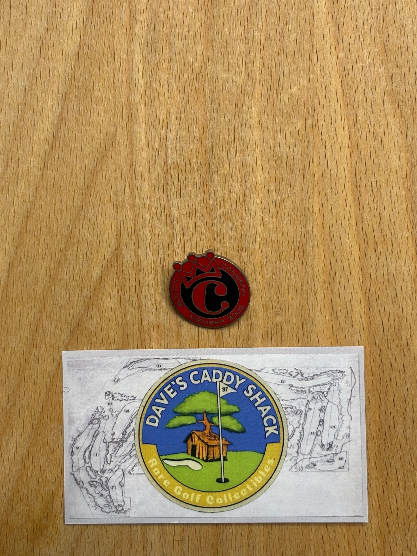2006 Scotty Cameron Club Cameron Pin