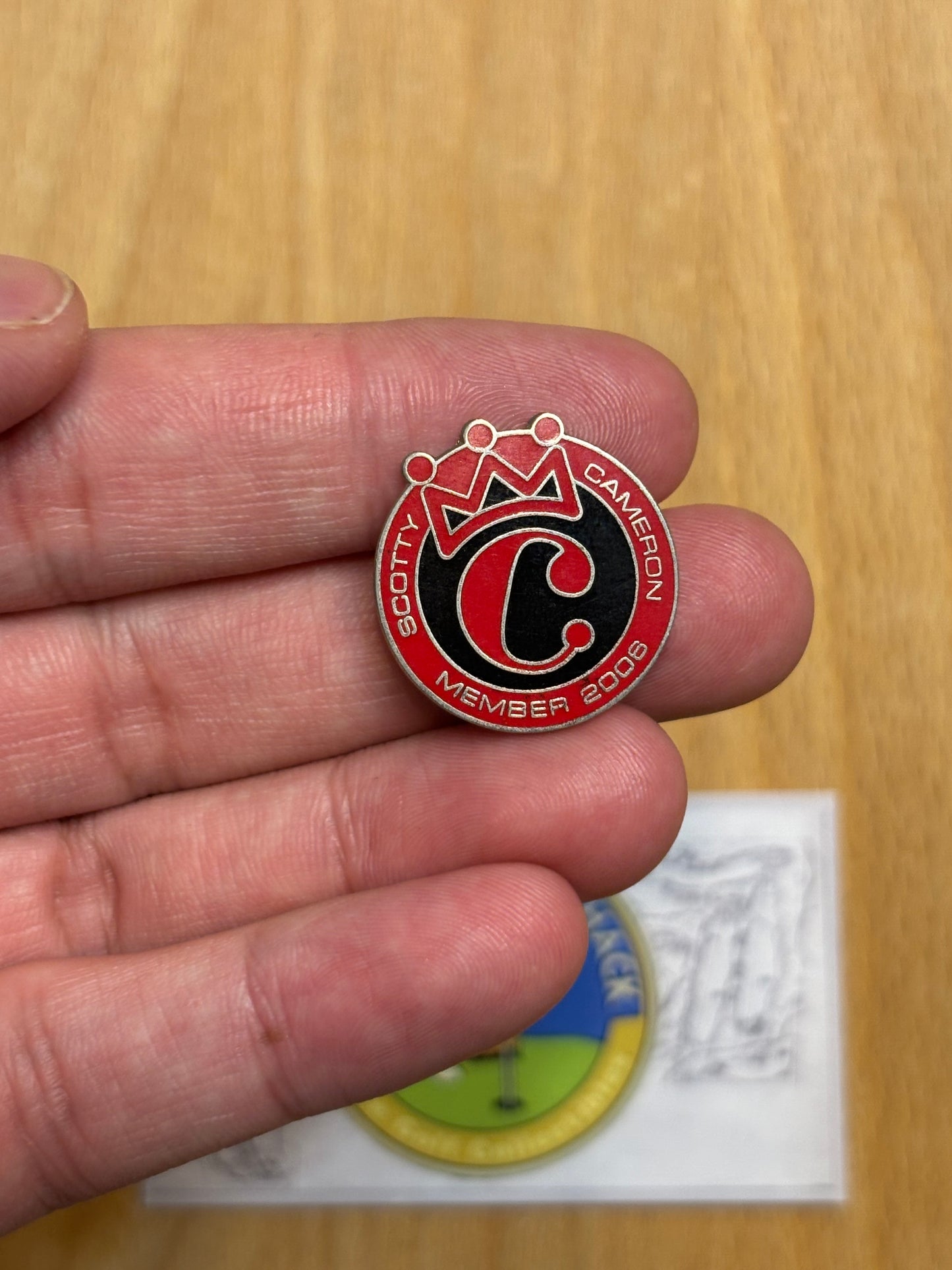 2006 Scotty Cameron Club Cameron Pin