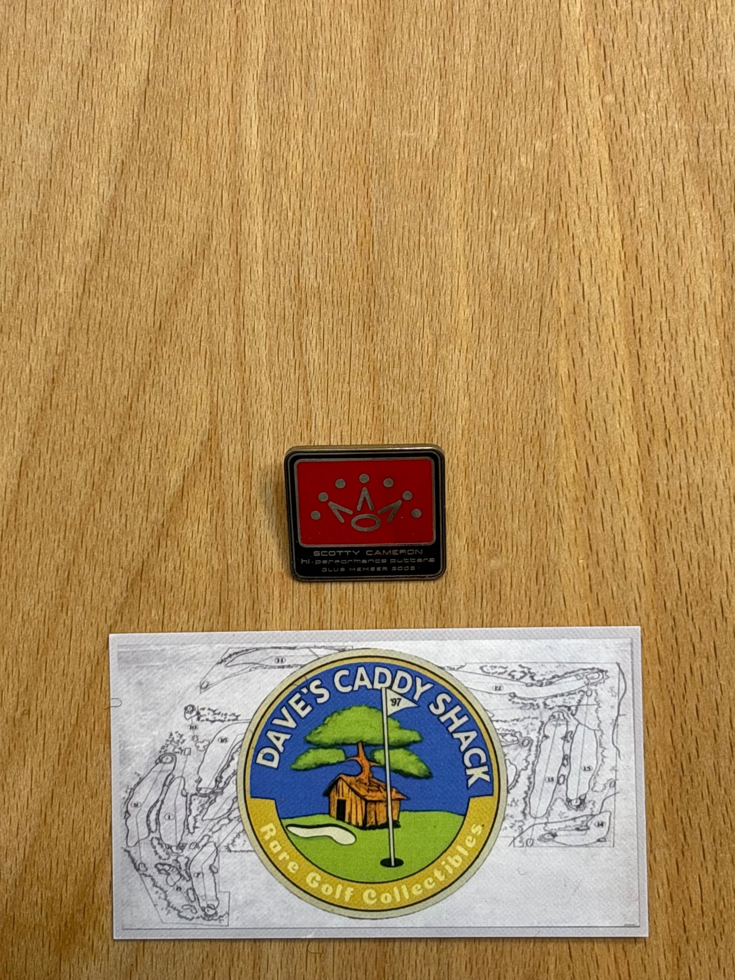 2005 Scotty Cameron Club Cameron Pin