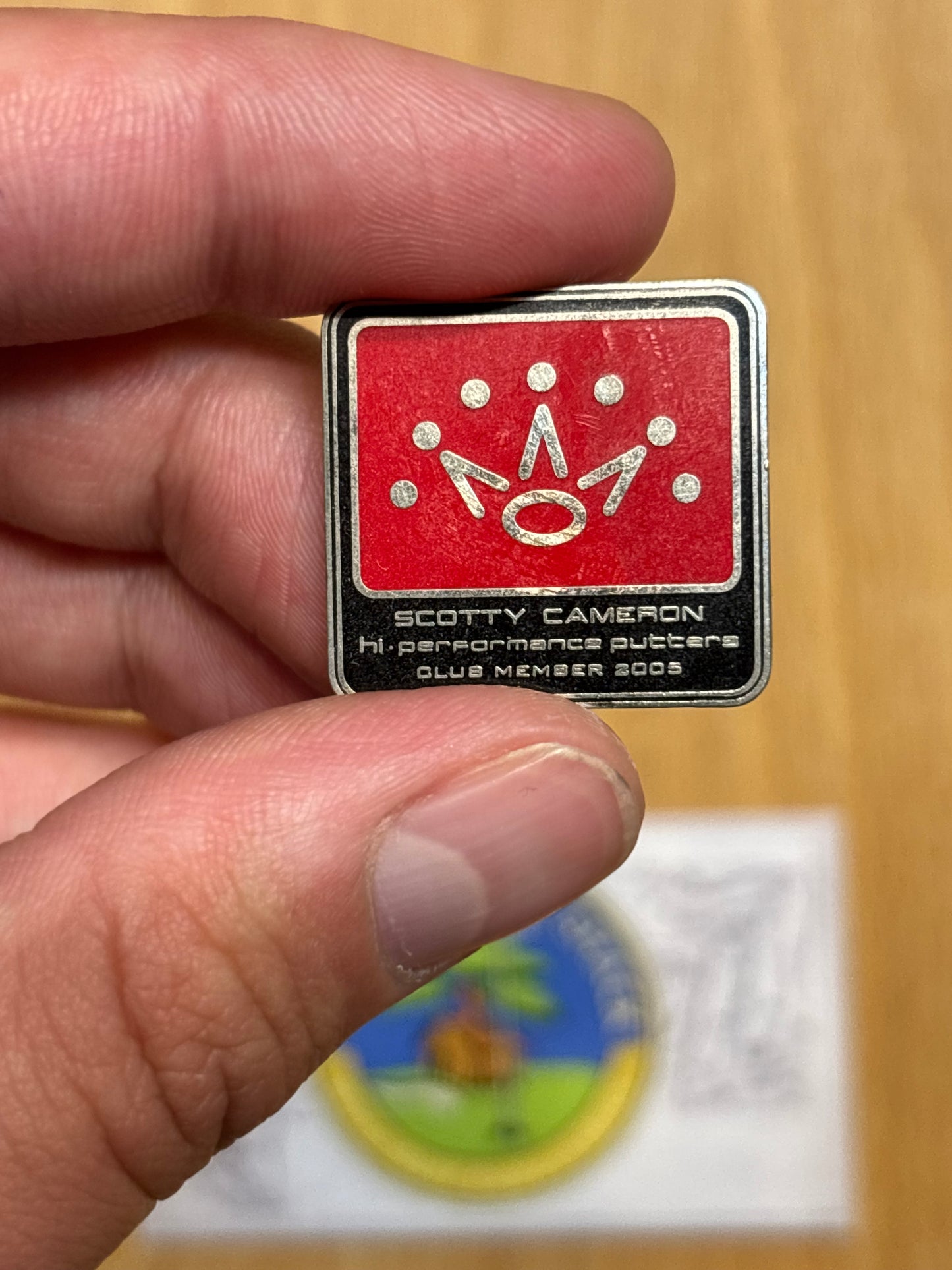 2005 Scotty Cameron Club Cameron Pin