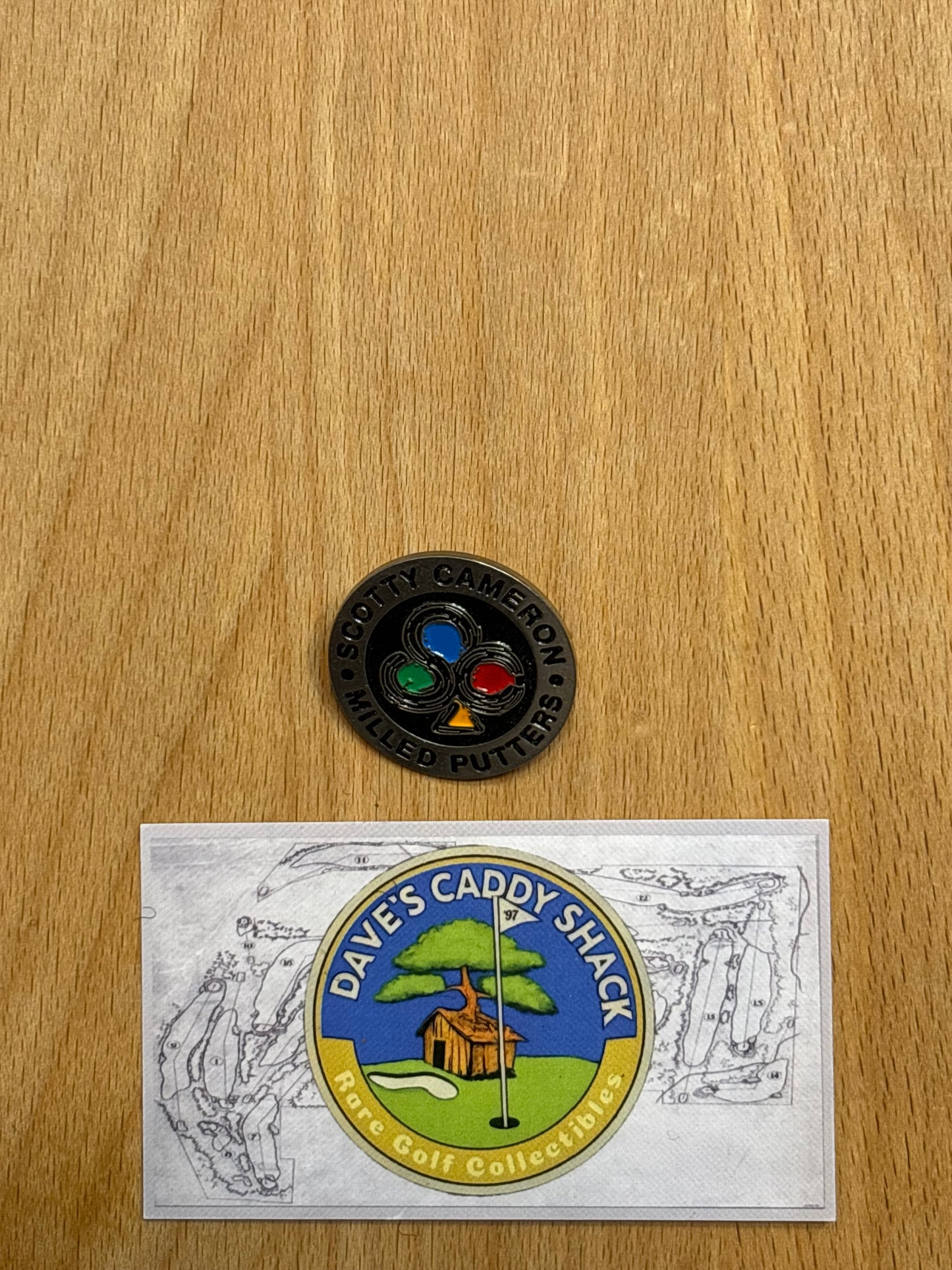 2010 Scotty Cameron Club Cameron Spade Pin