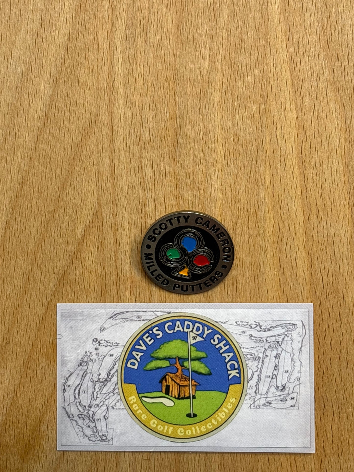 2010 Scotty Cameron Club Cameron Spade Pin