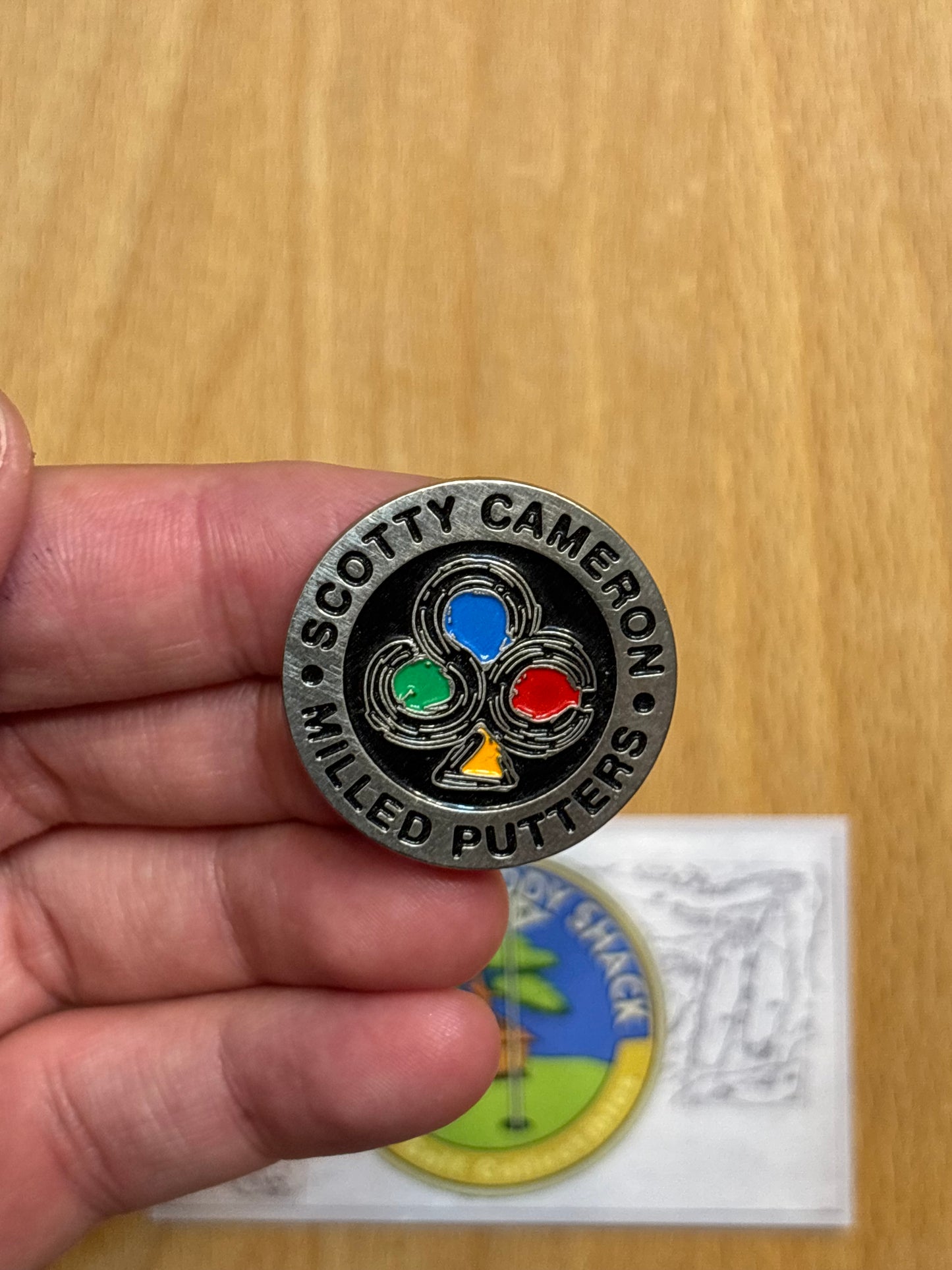2010 Scotty Cameron Club Cameron Spade Pin