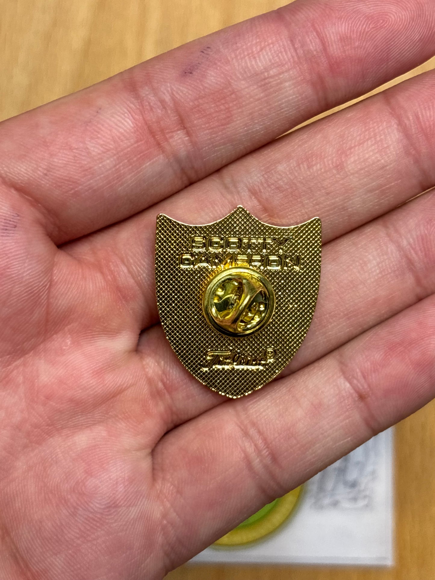 2012 Scotty Cameron Club Cameron Crest Pin