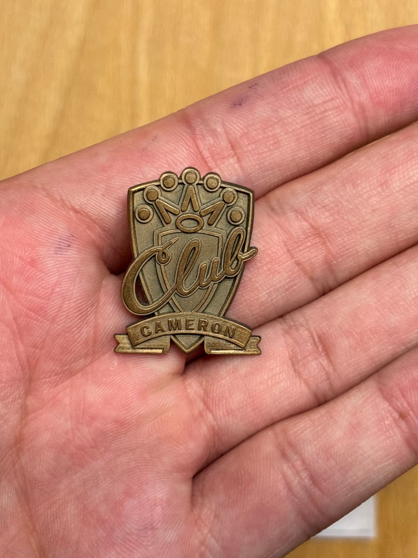 2003 Scotty Cameron Club Cameron Crest Pin