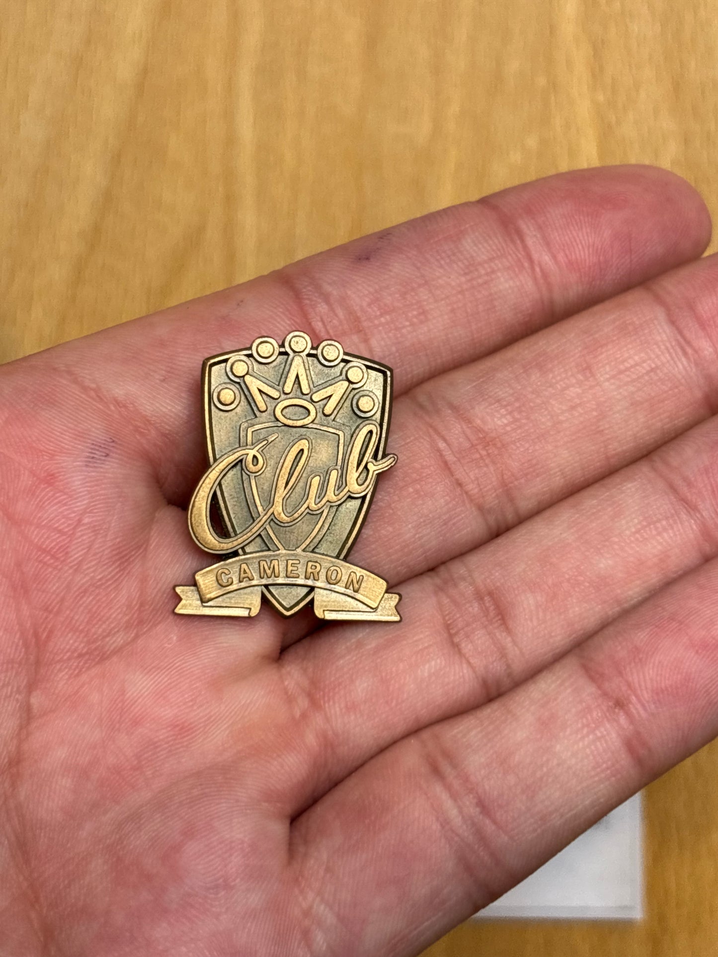 2003 Scotty Cameron Club Cameron Crest Pin