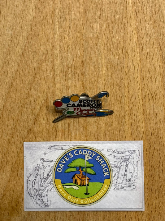 2019 Scotty Cameron Museum and Gallery Paintbrush Japan Pin