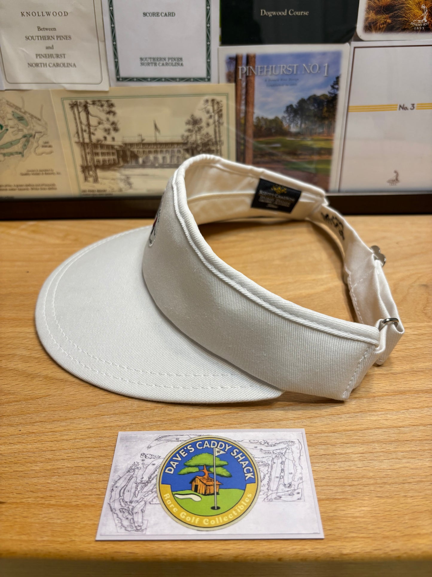 2000s Scotty Cameron Scotty Dog Japan Museum & Gallery Visor White