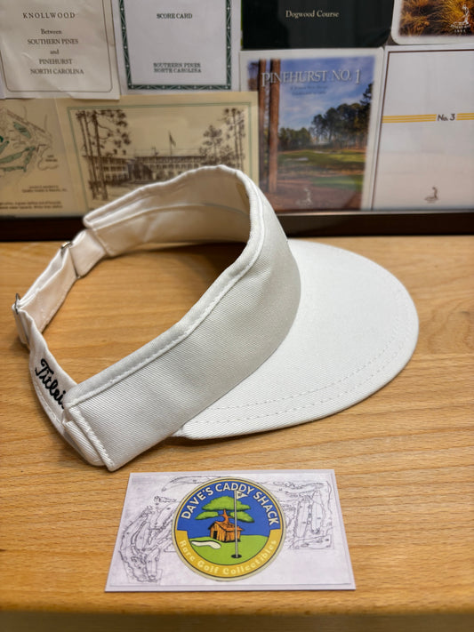 2000s Scotty Cameron Scotty Dog Japan Museum & Gallery Visor White