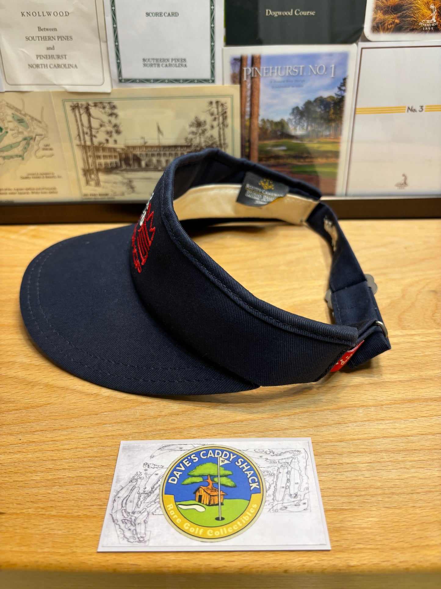 2000s Scotty Cameron Scotty's Custom Shop Visor Navy