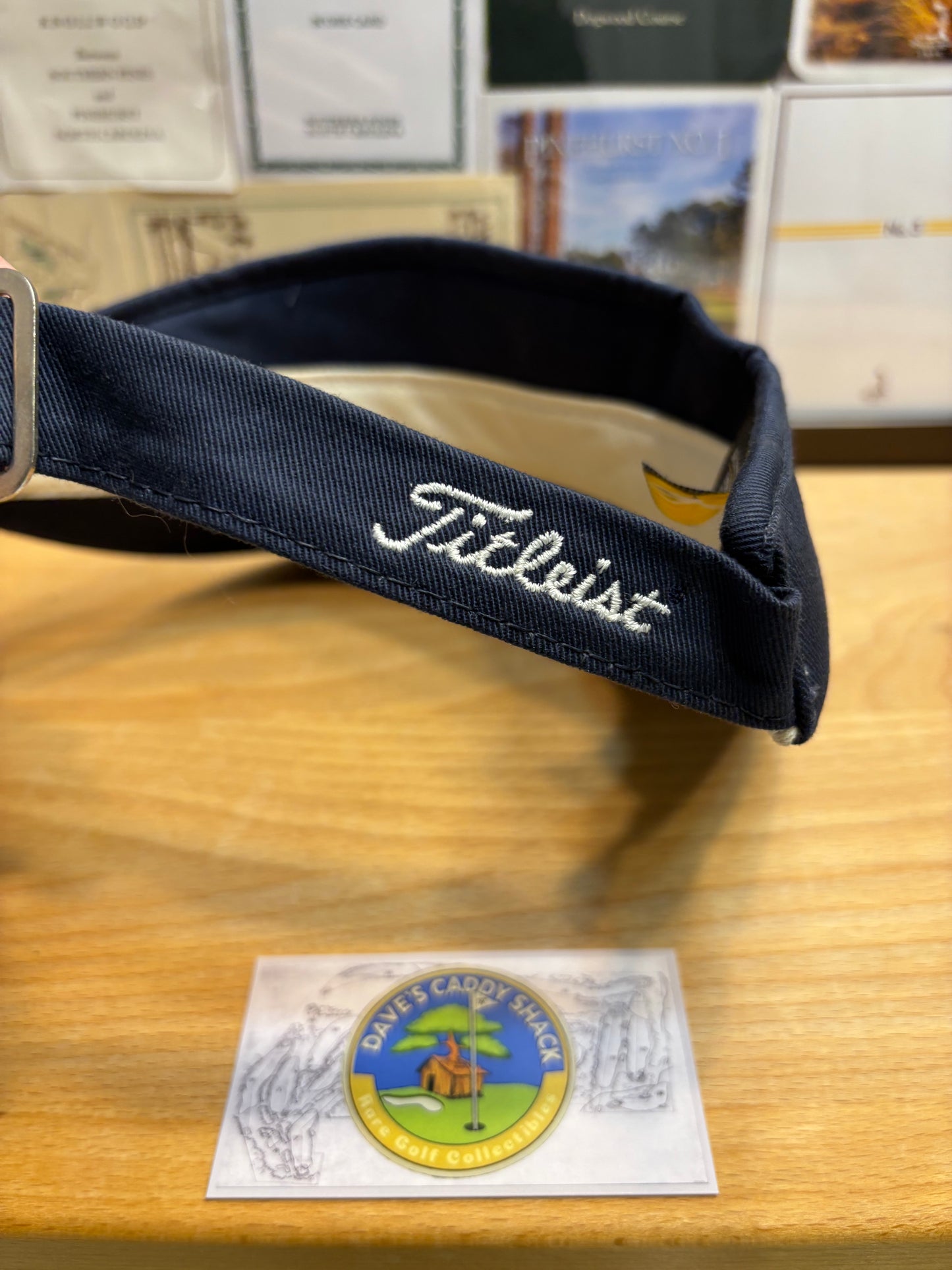 2000s Scotty Cameron Scotty's Custom Shop Visor Navy