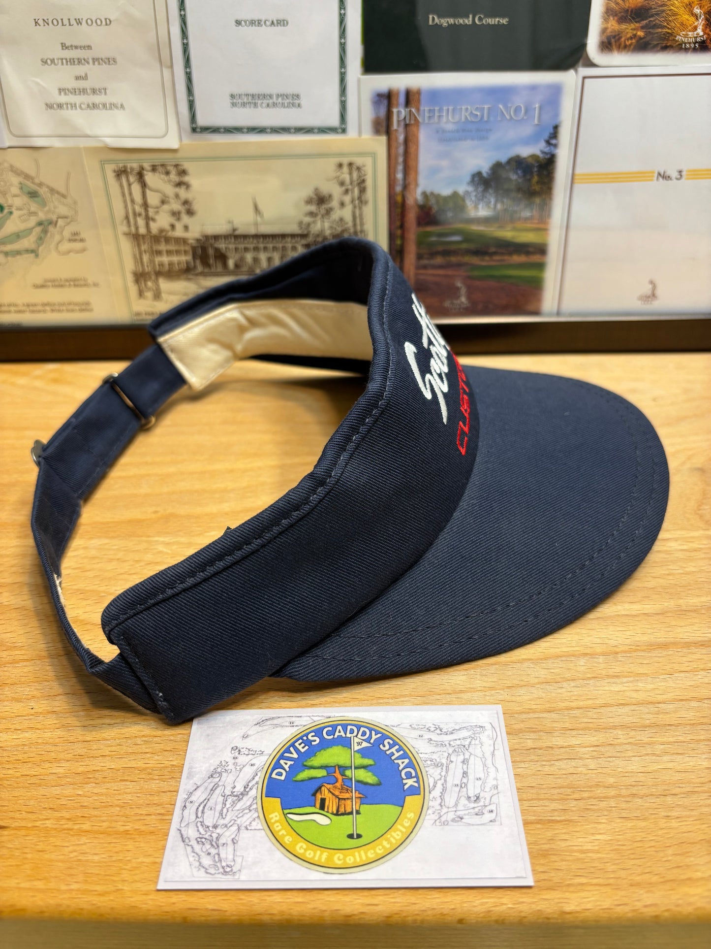 2000s Scotty Cameron Scotty's Custom Shop Visor Navy