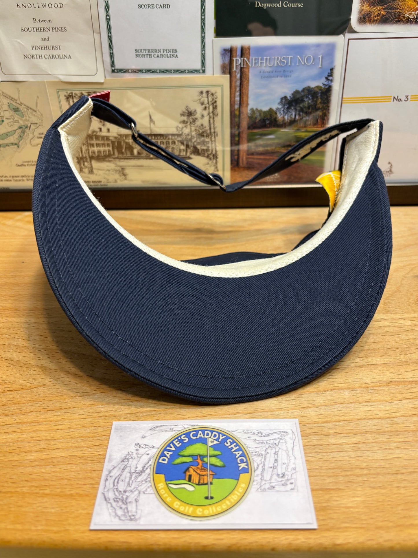 2000s Scotty Cameron Scotty's Custom Shop Visor Navy