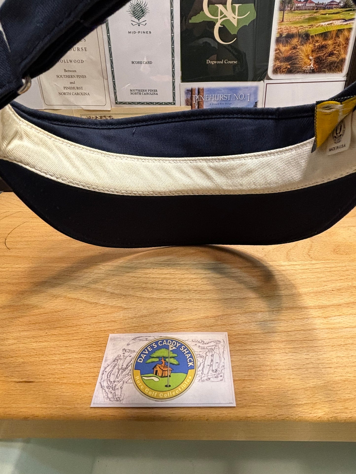 2000s Scotty Cameron Scotty's Custom Shop Visor Navy