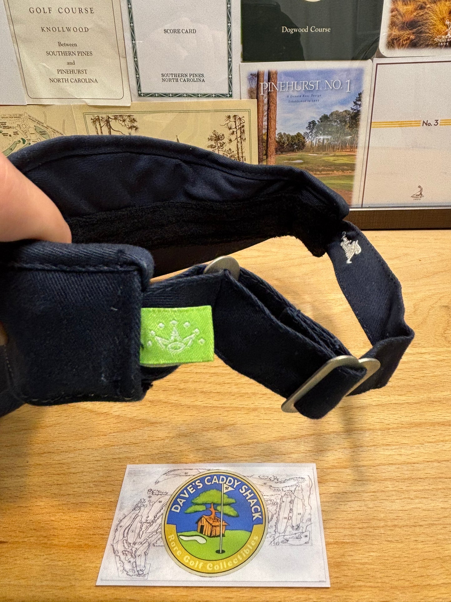 2000s Scotty Cameron Scotty's Hi Performance Putters Visor Navy/Yellow