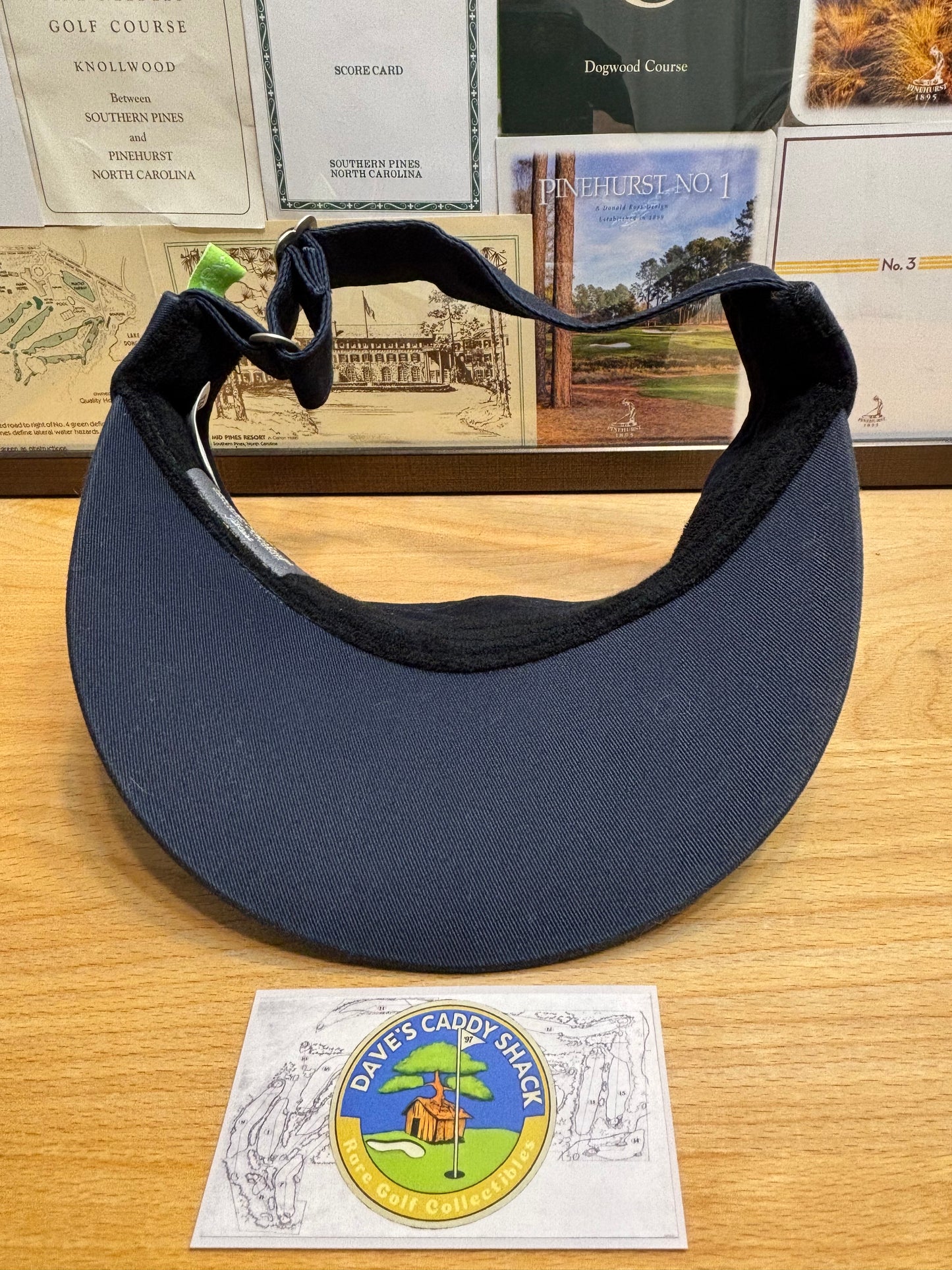 2000s Scotty Cameron Scotty's Hi Performance Putters Visor Navy/Yellow