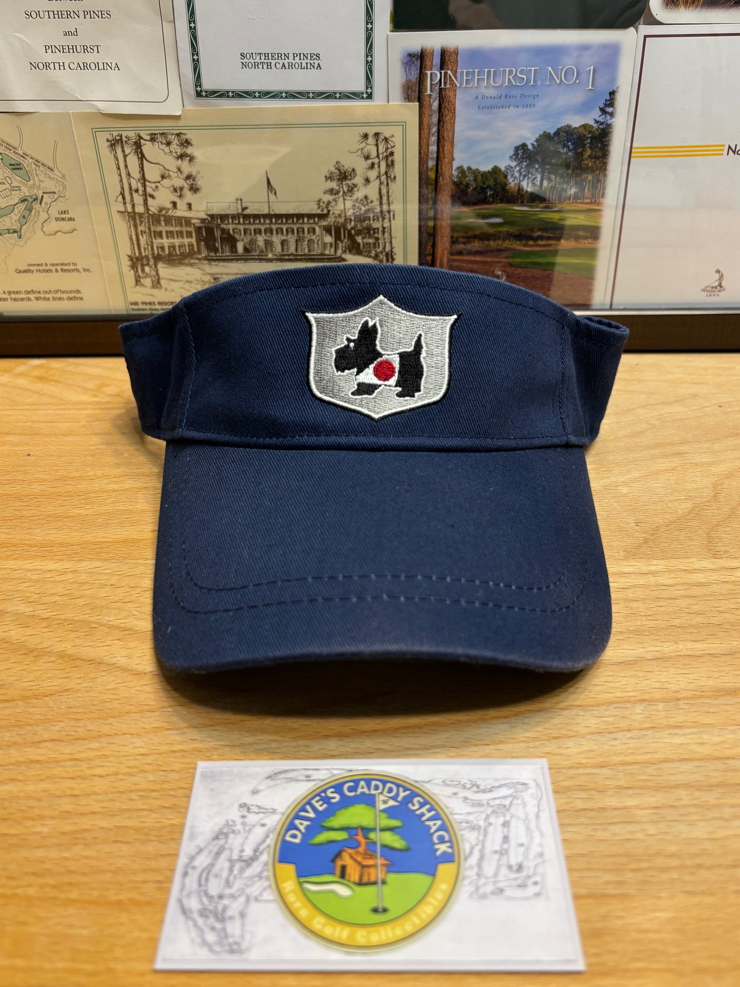 2000s Scotty Cameron Japan Museum & Gallery Visor Navy