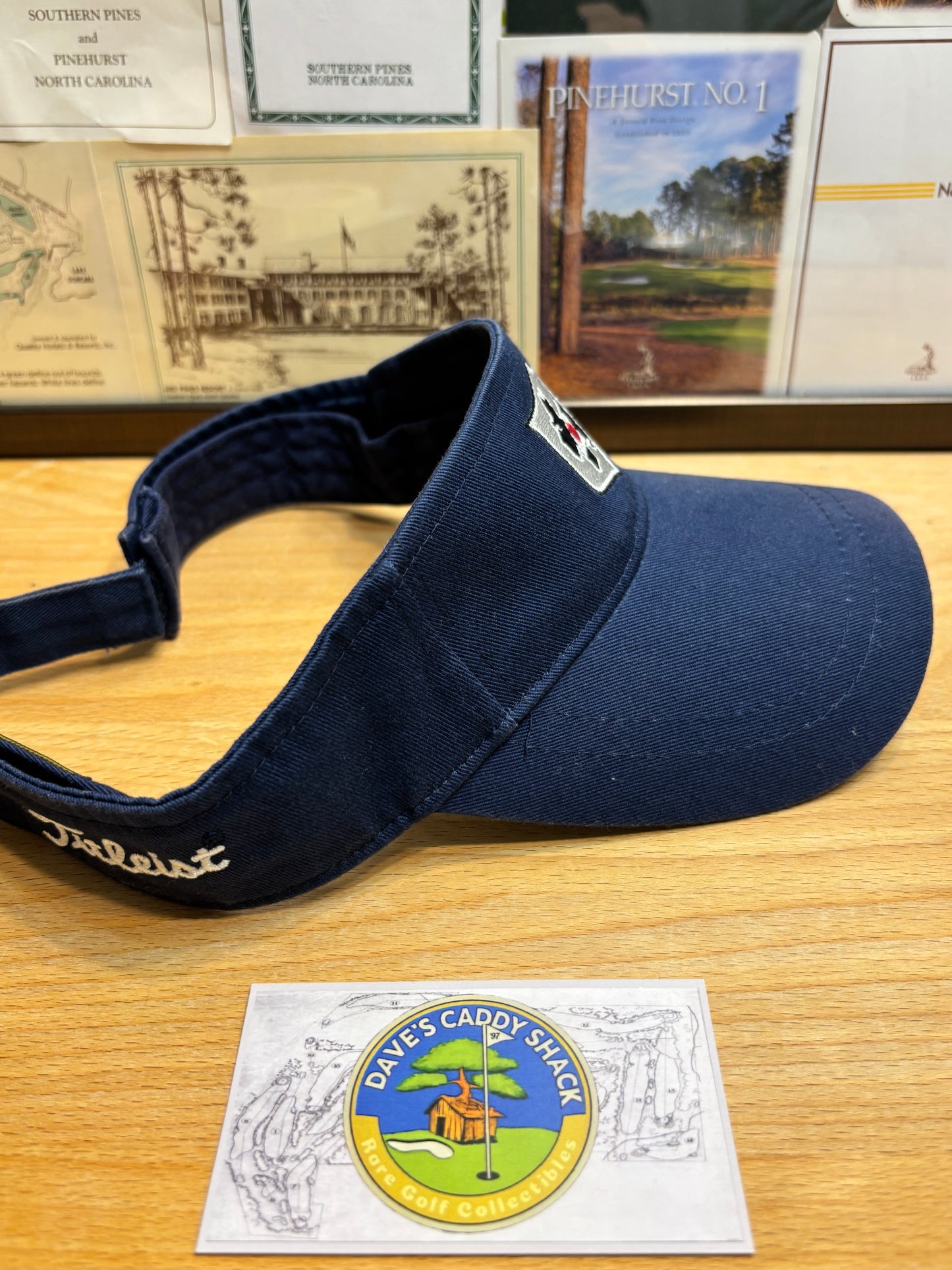 2000s Scotty Cameron Japan Museum & Gallery Visor Navy