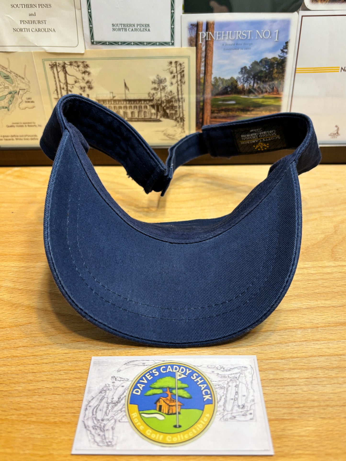 2000s Scotty Cameron Japan Museum & Gallery Visor Navy