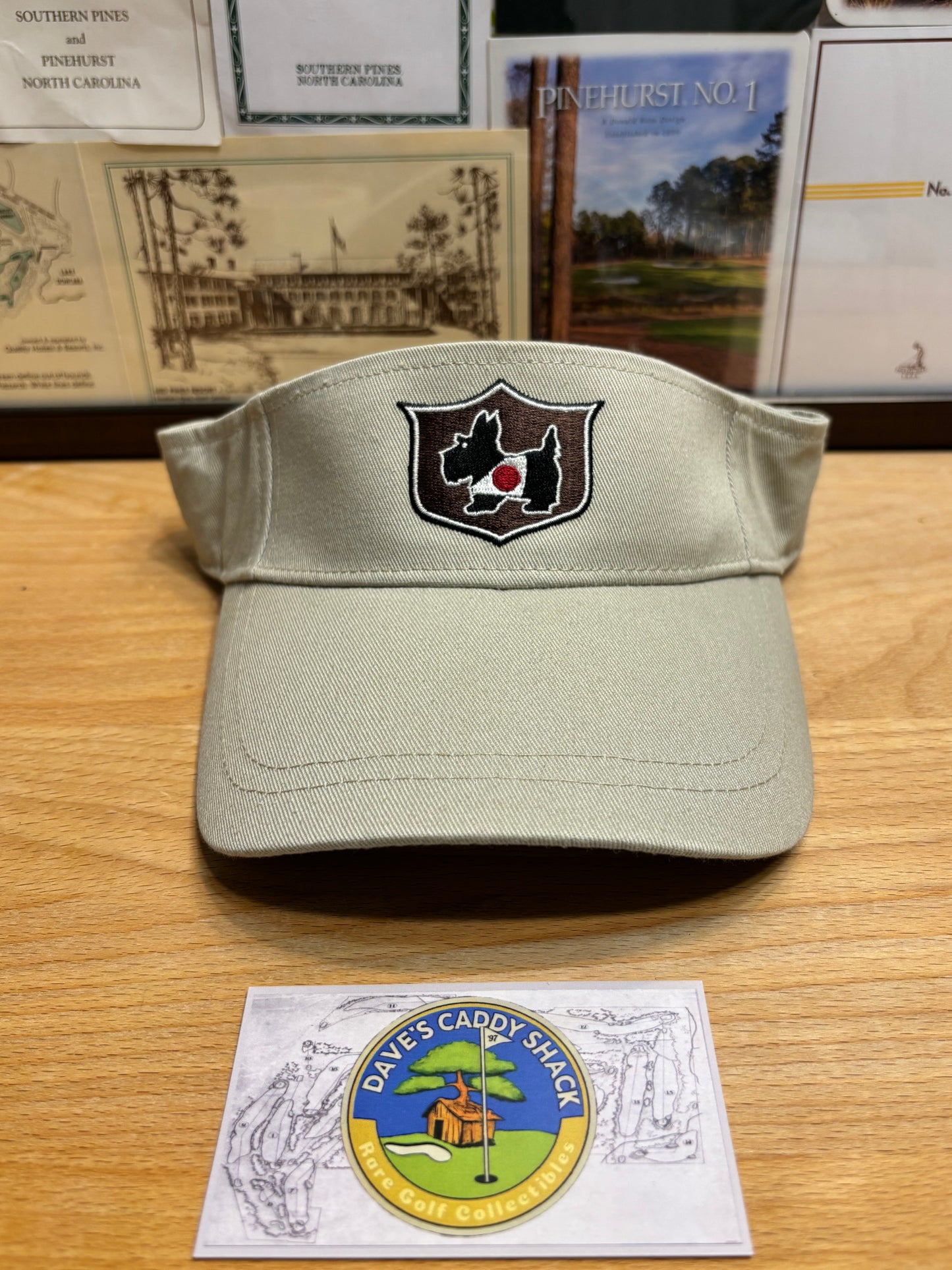 2000s Scotty Cameron Japan Museum & Gallery Visor Beige