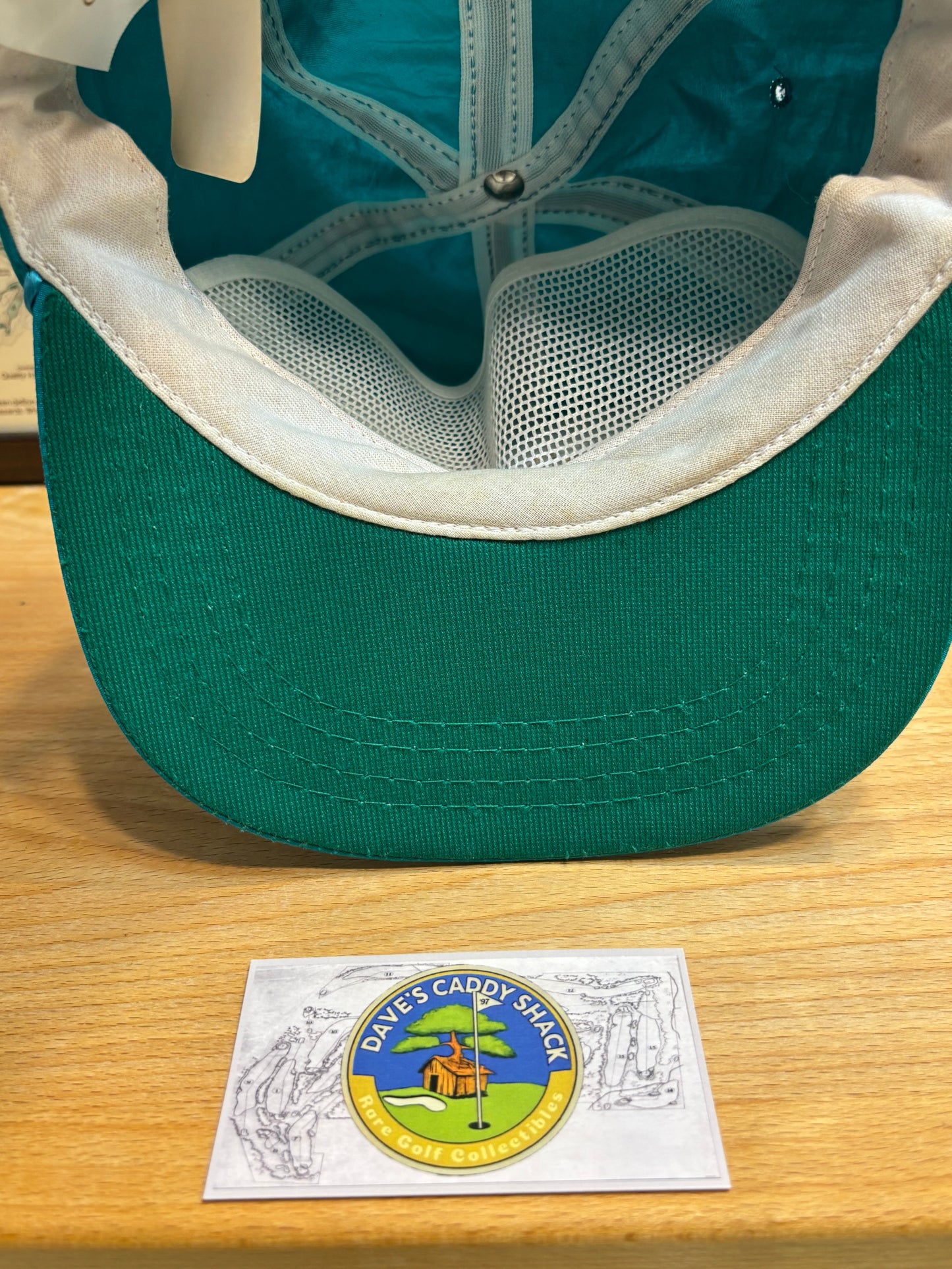 1990s Vintage Mid Pines Golf Club Derby Hat