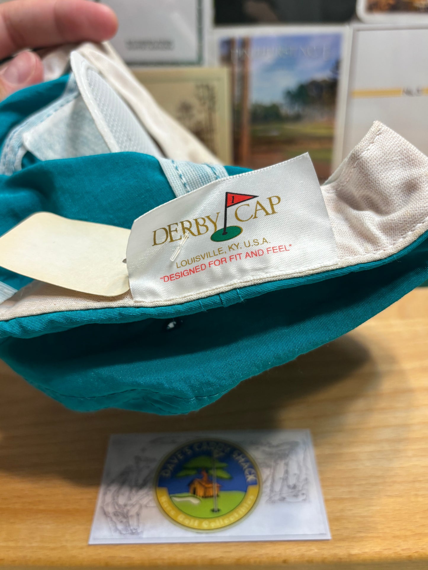 1990s Vintage Mid Pines Golf Club Derby Hat