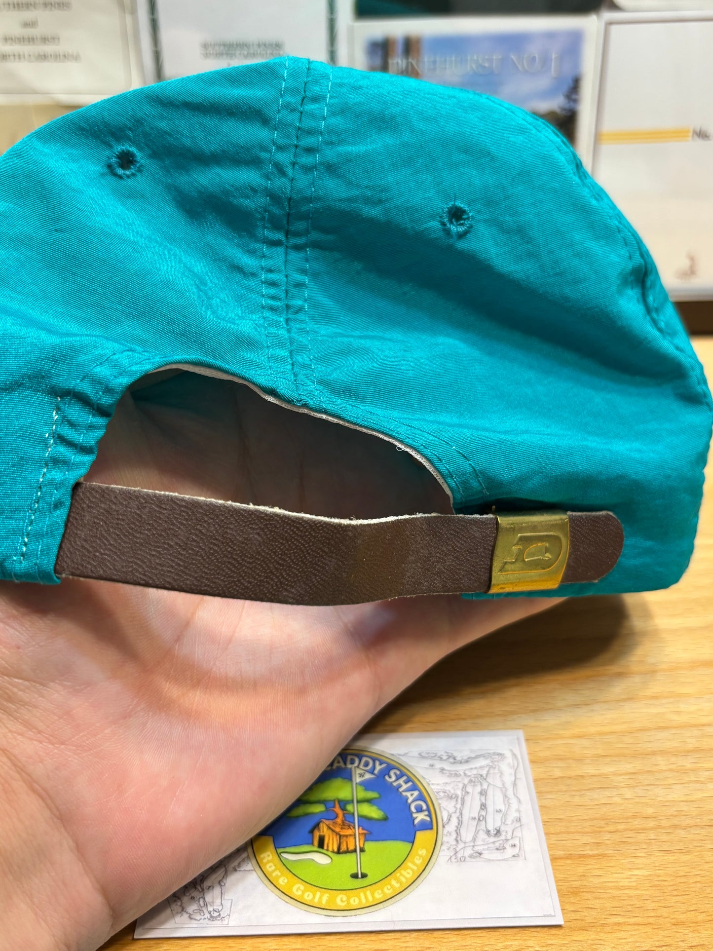 1990s Vintage Mid Pines Golf Club Derby Hat