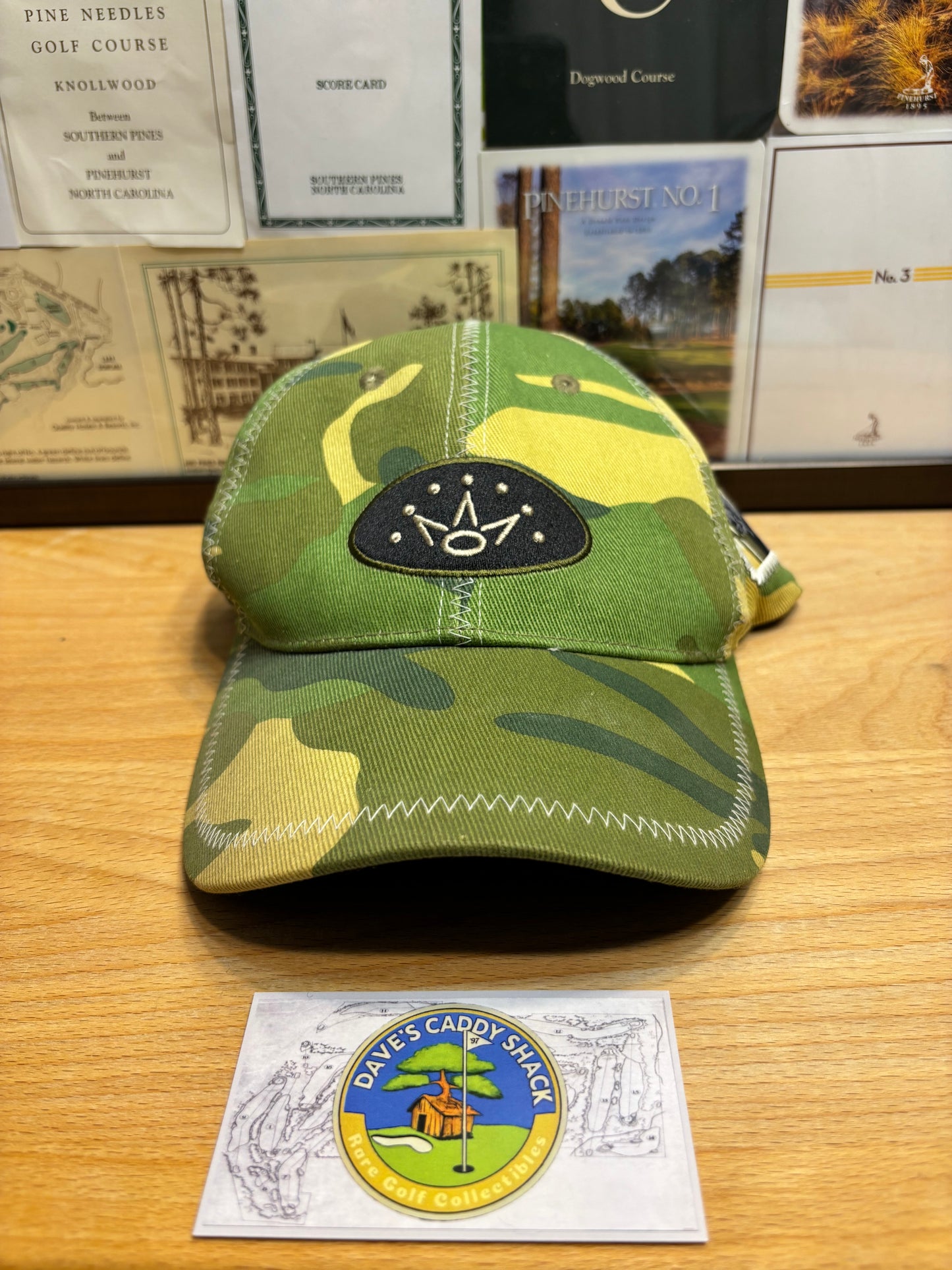 2000s  Scotty Cameron Crown Logo/Dog Camo Hat