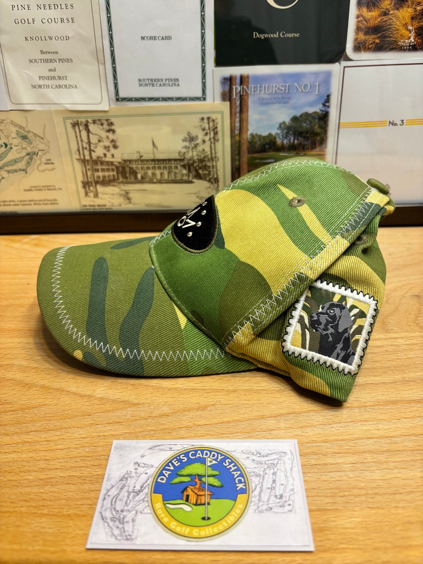 2000s  Scotty Cameron Crown Logo/Dog Camo Hat