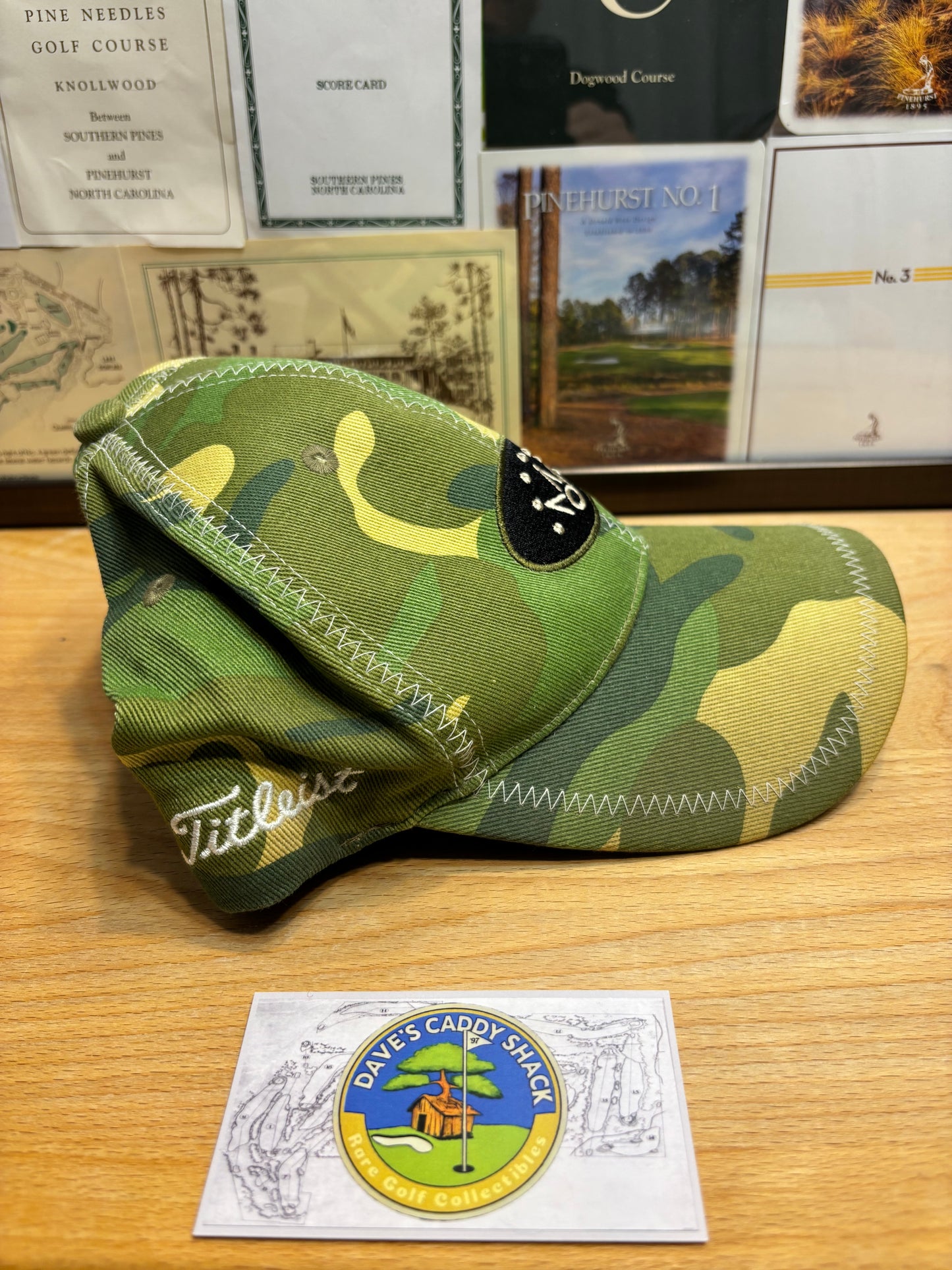 2000s  Scotty Cameron Crown Logo/Dog Camo Hat