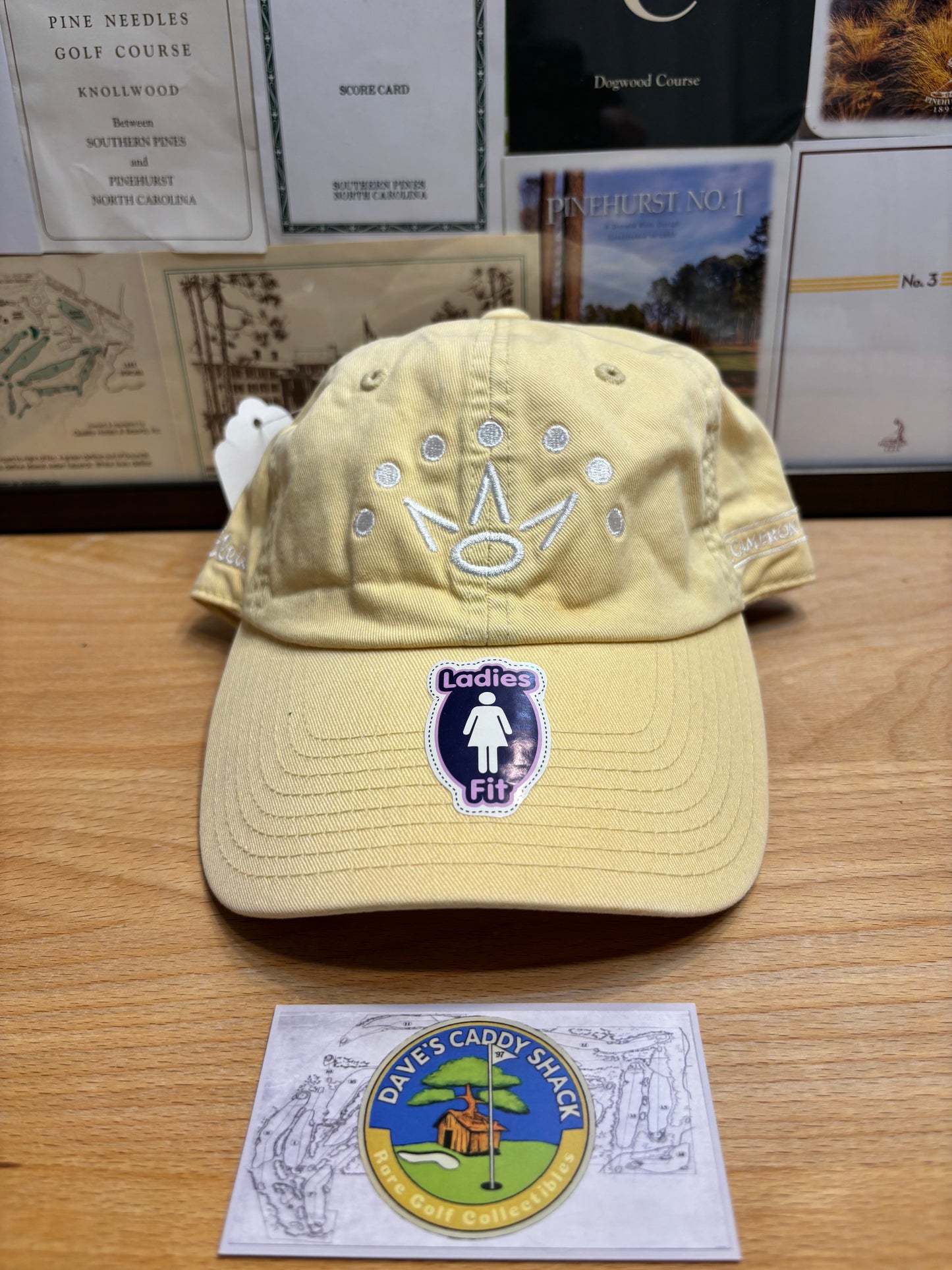 2000s Scotty Cameron Cameron & Co Tiffany Hat Yellow