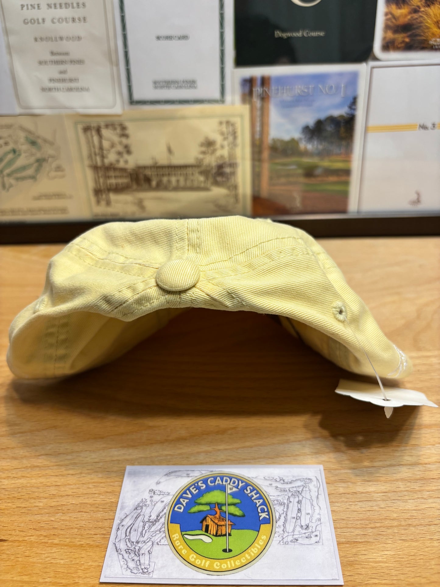 2000s Scotty Cameron Cameron & Co Tiffany Hat Yellow