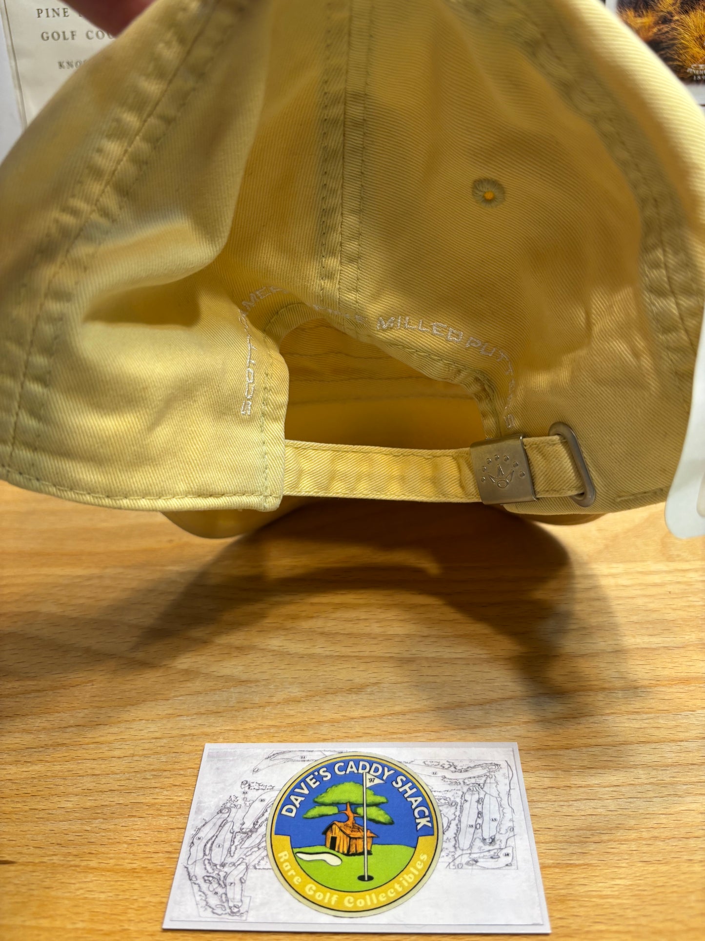 2000s Scotty Cameron Cameron & Co Tiffany Hat Yellow