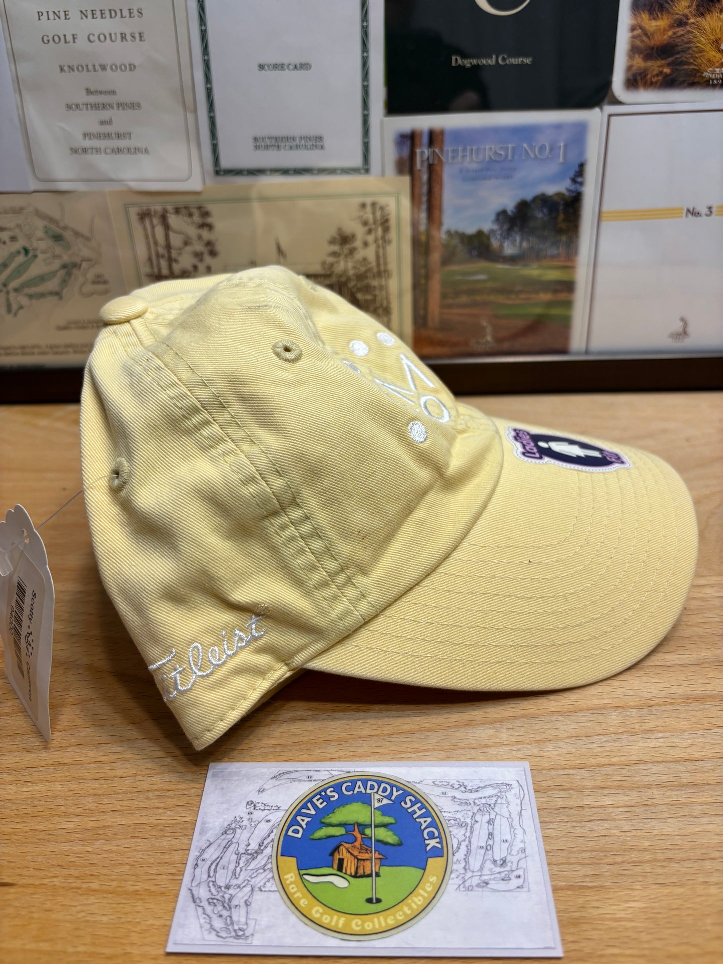 2000s Scotty Cameron Cameron & Co Tiffany Hat Yellow