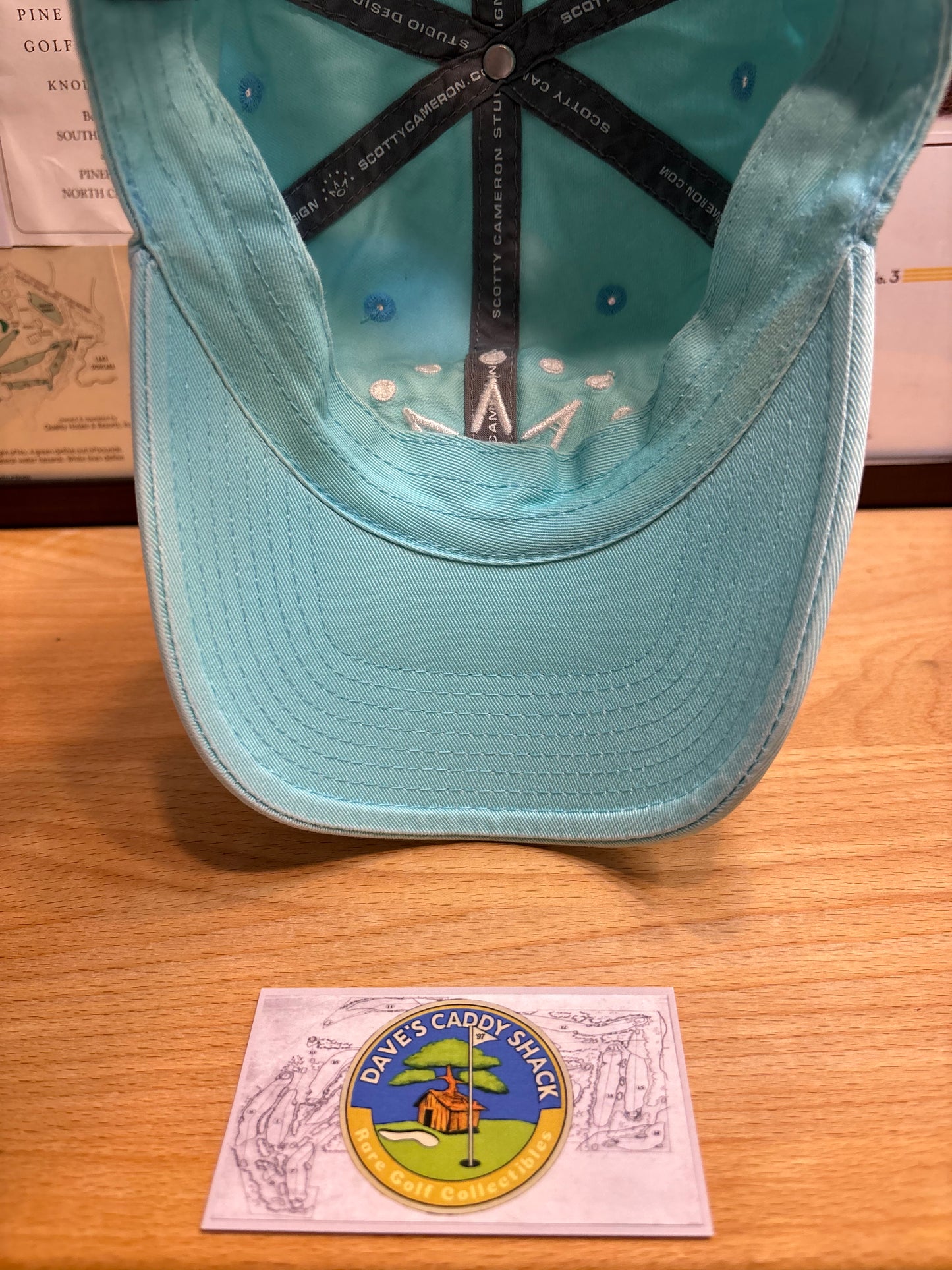2000s Scotty Cameron Cameron & Co Tiffany Blue Hat
