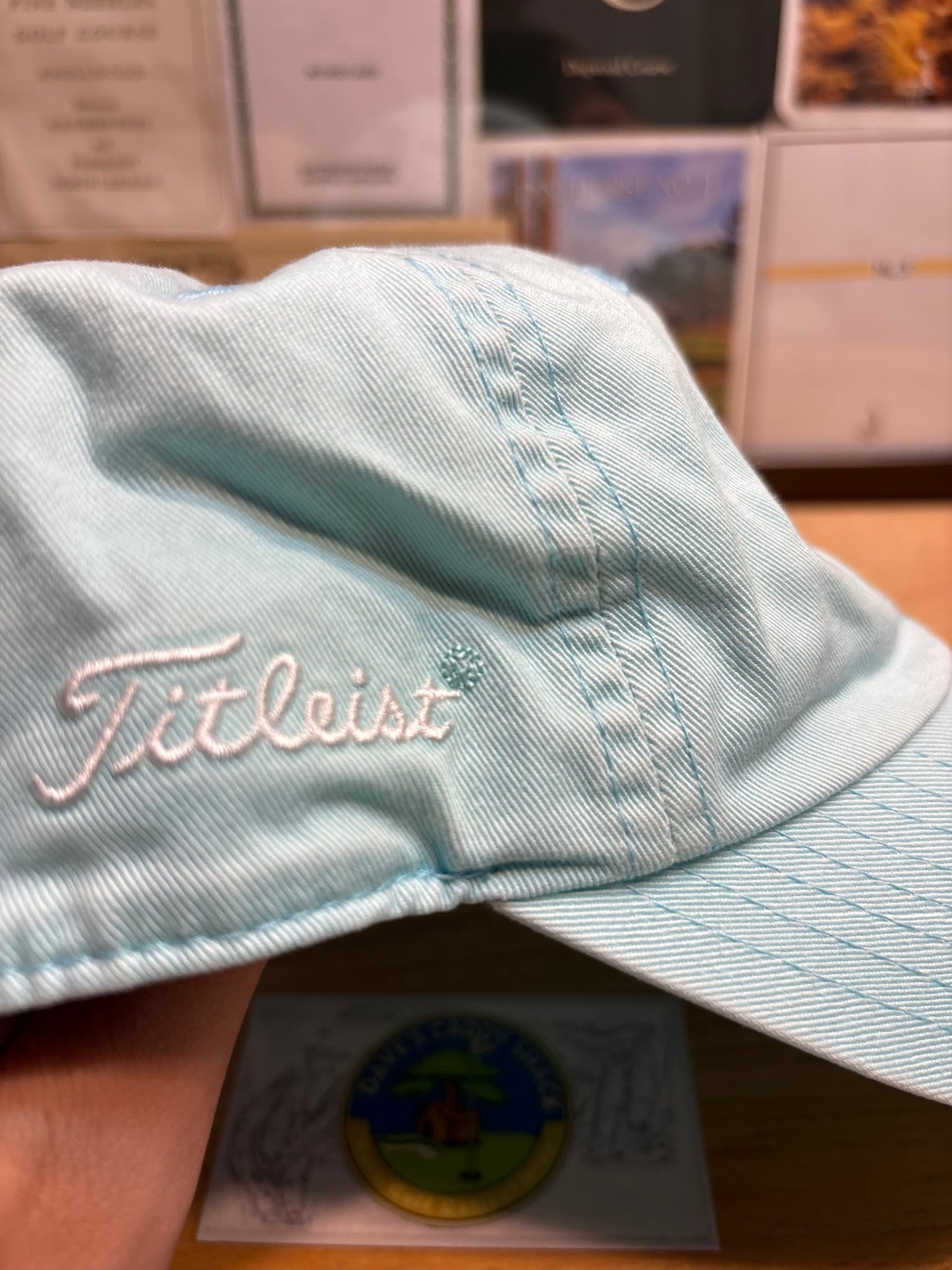 2000s Scotty Cameron Cameron & Co Tiffany Blue Hat